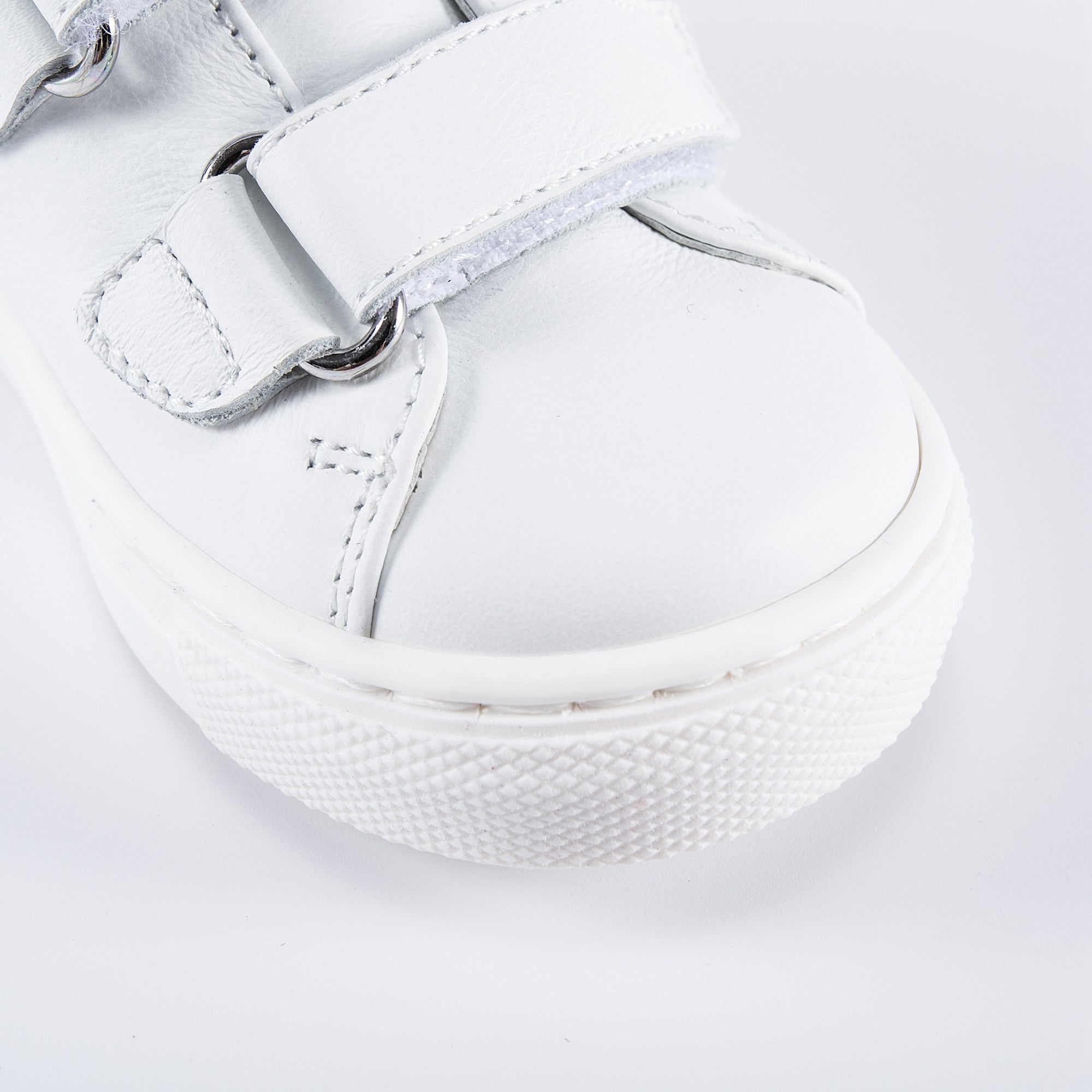 Boys & Girls White Teddy Sneakers
