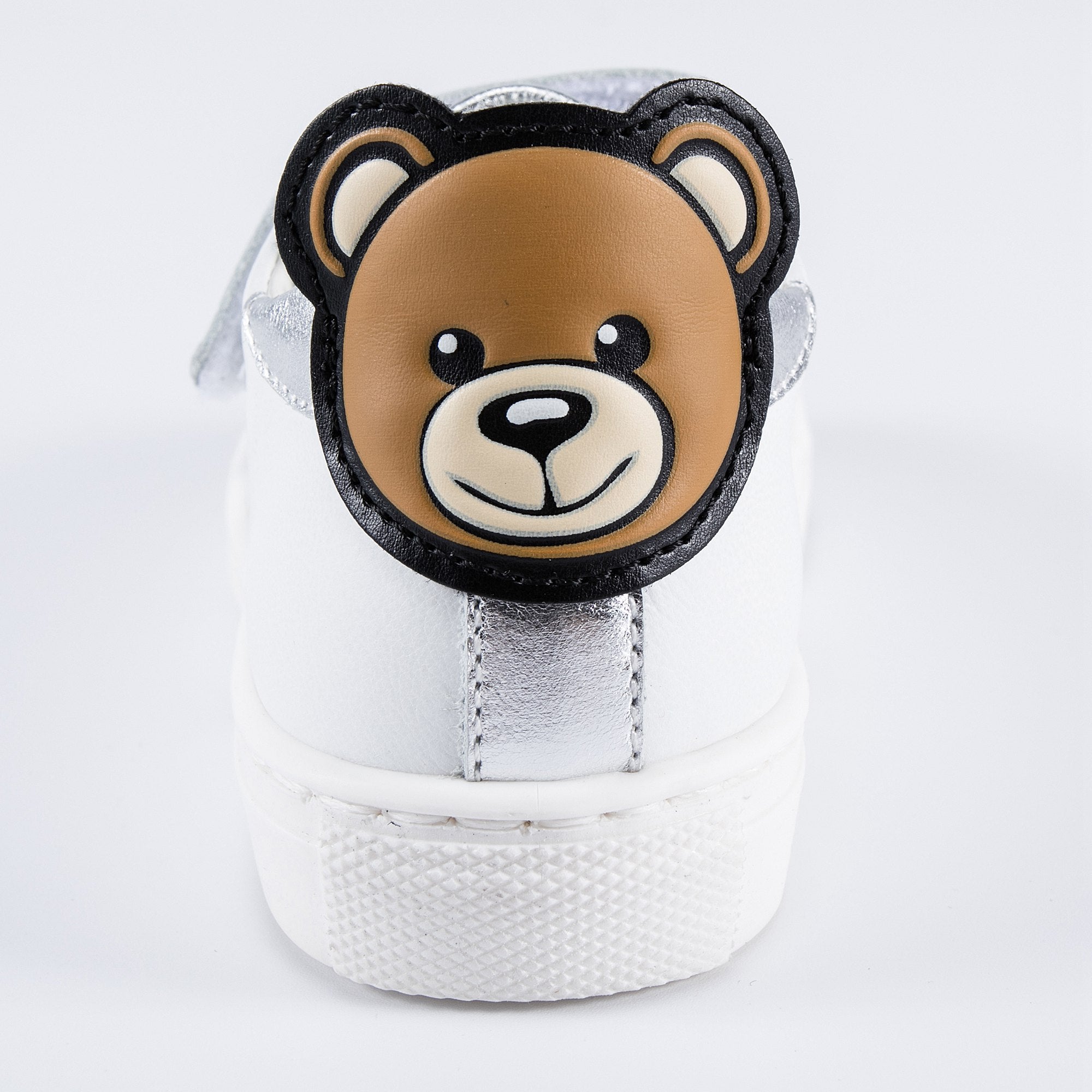 Boys & Girls White Teddy Sneakers