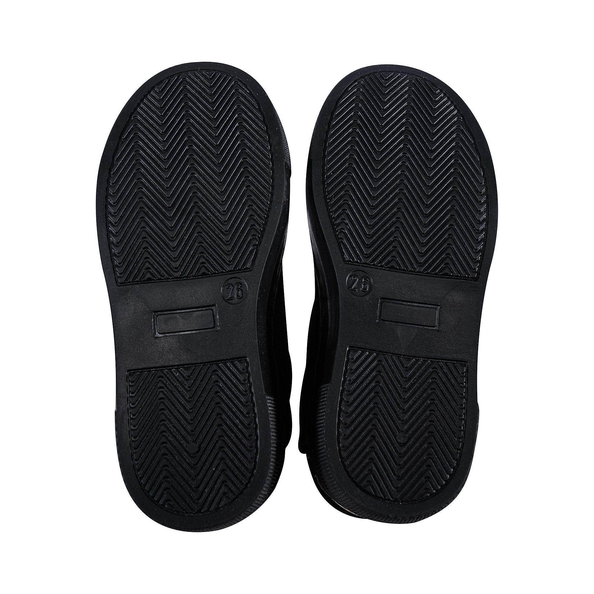 Girls Black Logo Ankle Boots