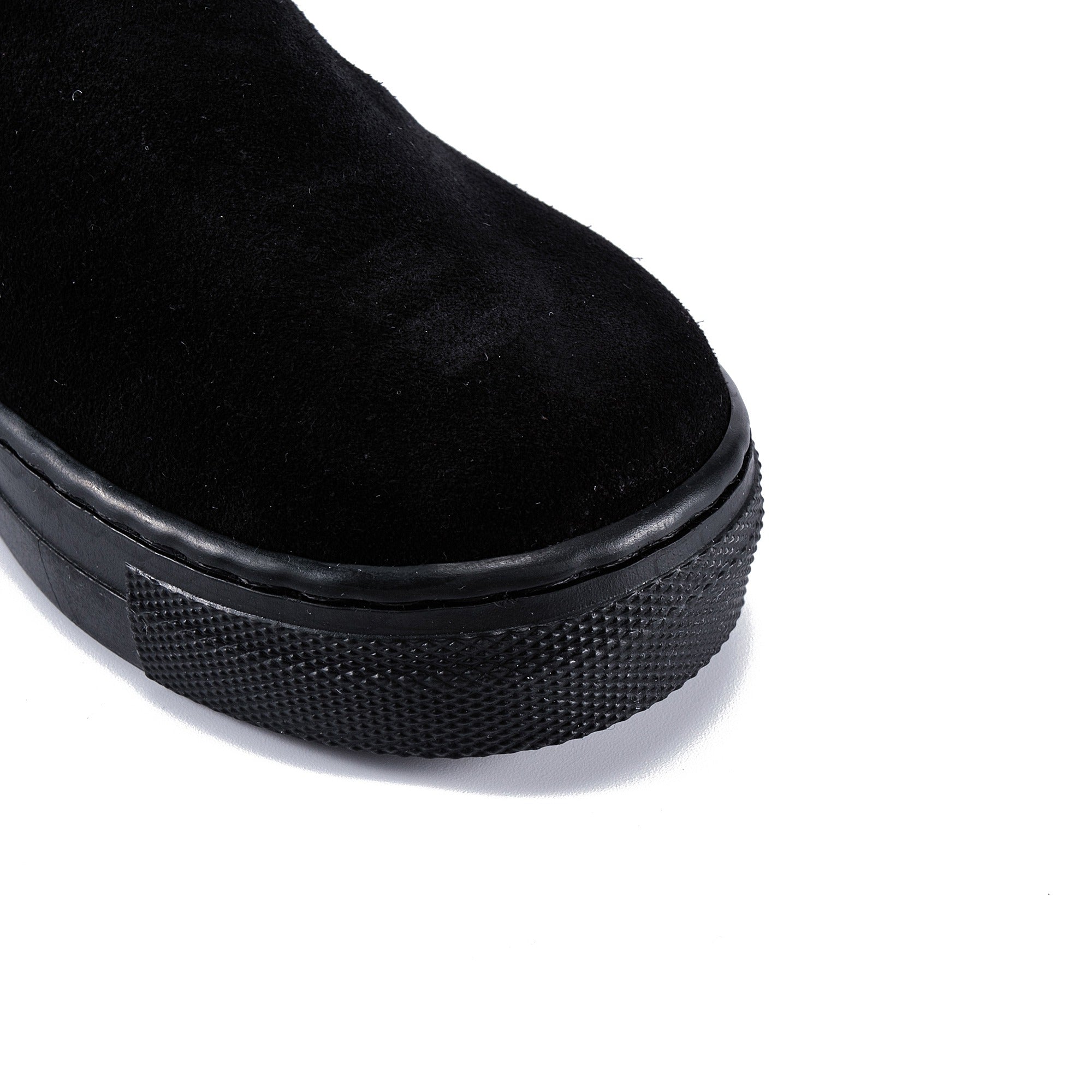 Girls Black Logo Ankle Boots