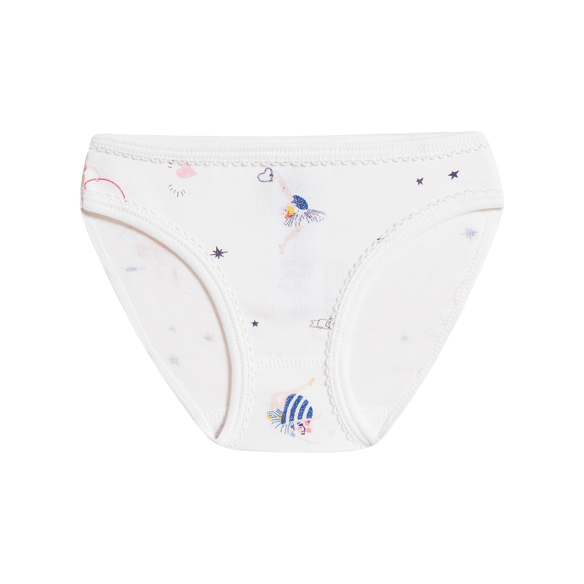 Culottes multicolores pour filles (5 pièces)