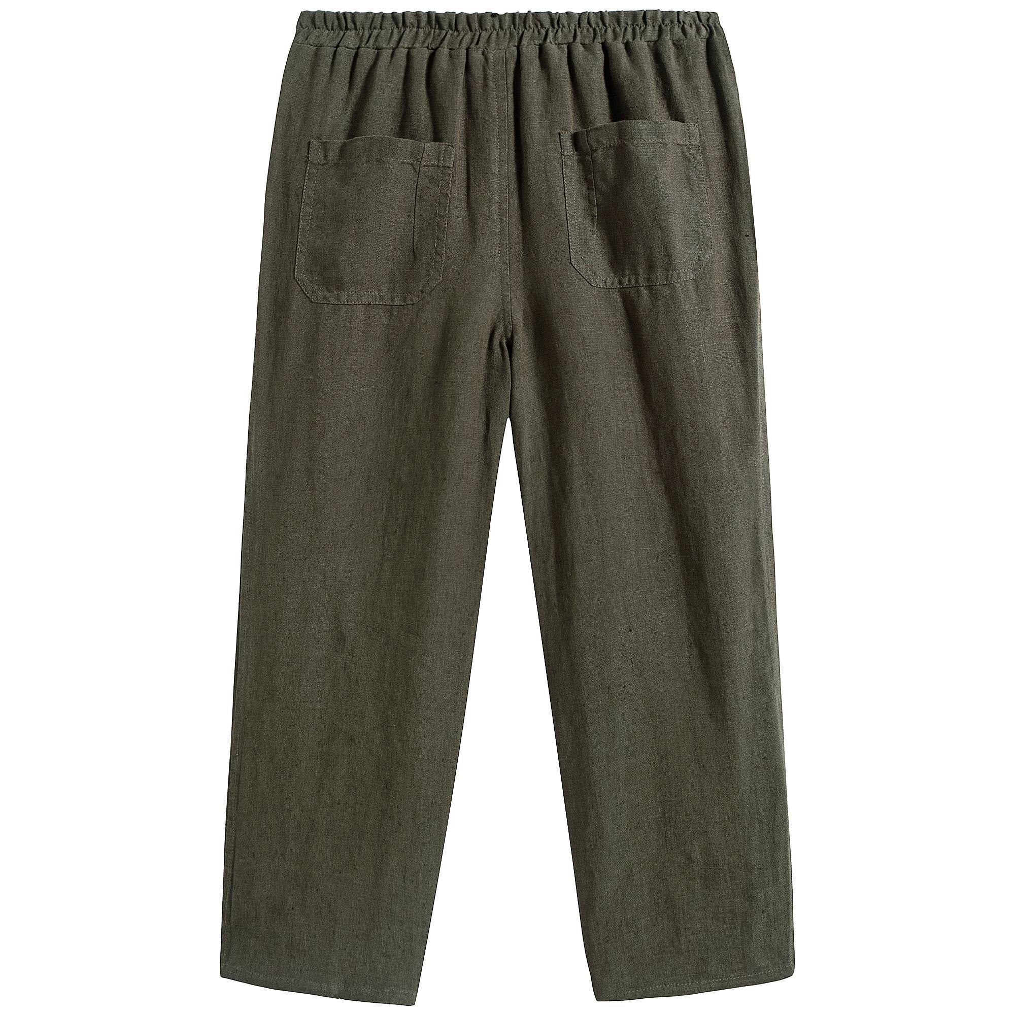 Boys & Girls Army Green Trousers