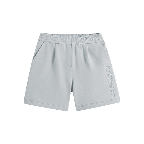 Baby Boys & Girls Grey Cotton Shorts
