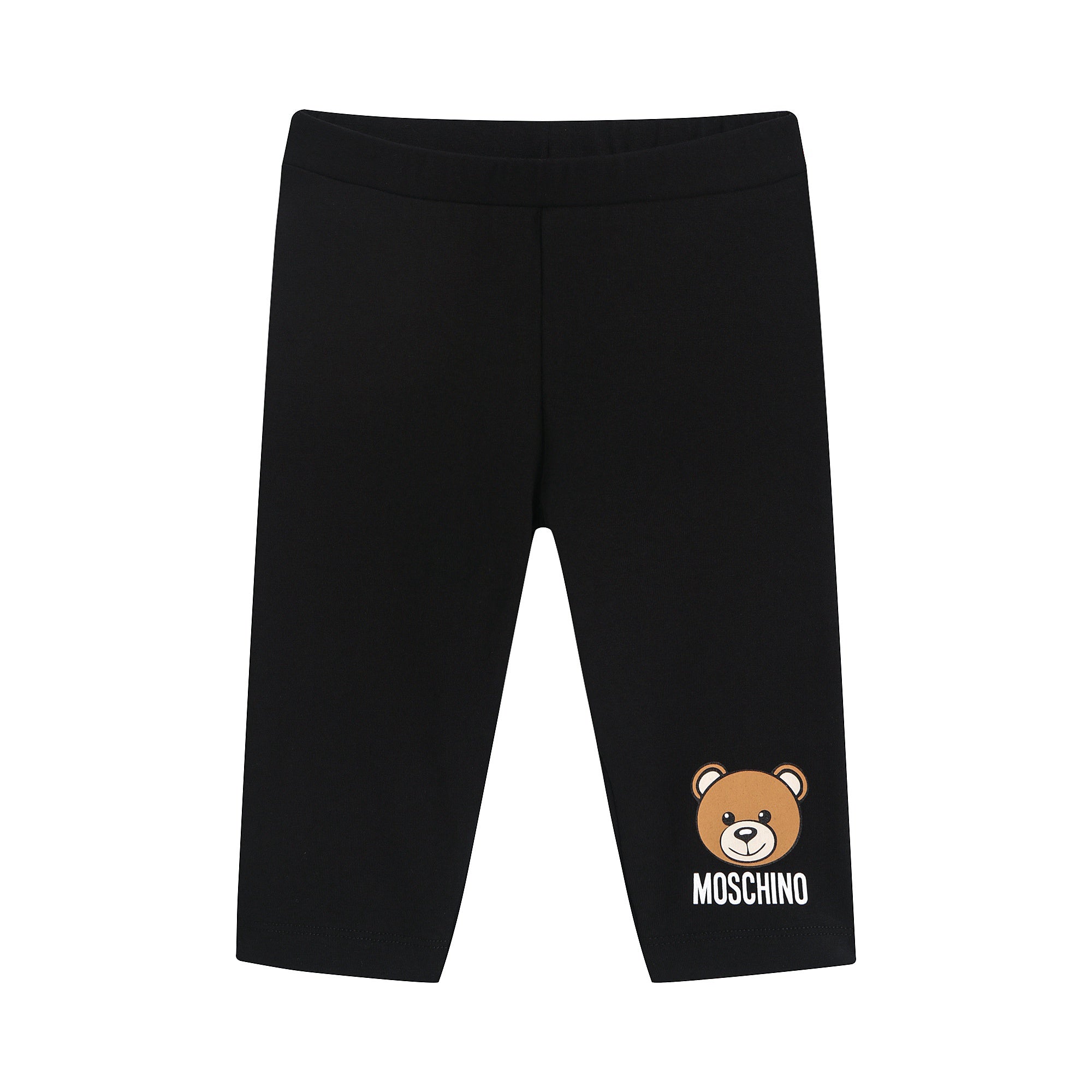 Baby Boys & Girls Black Cotton Trousers