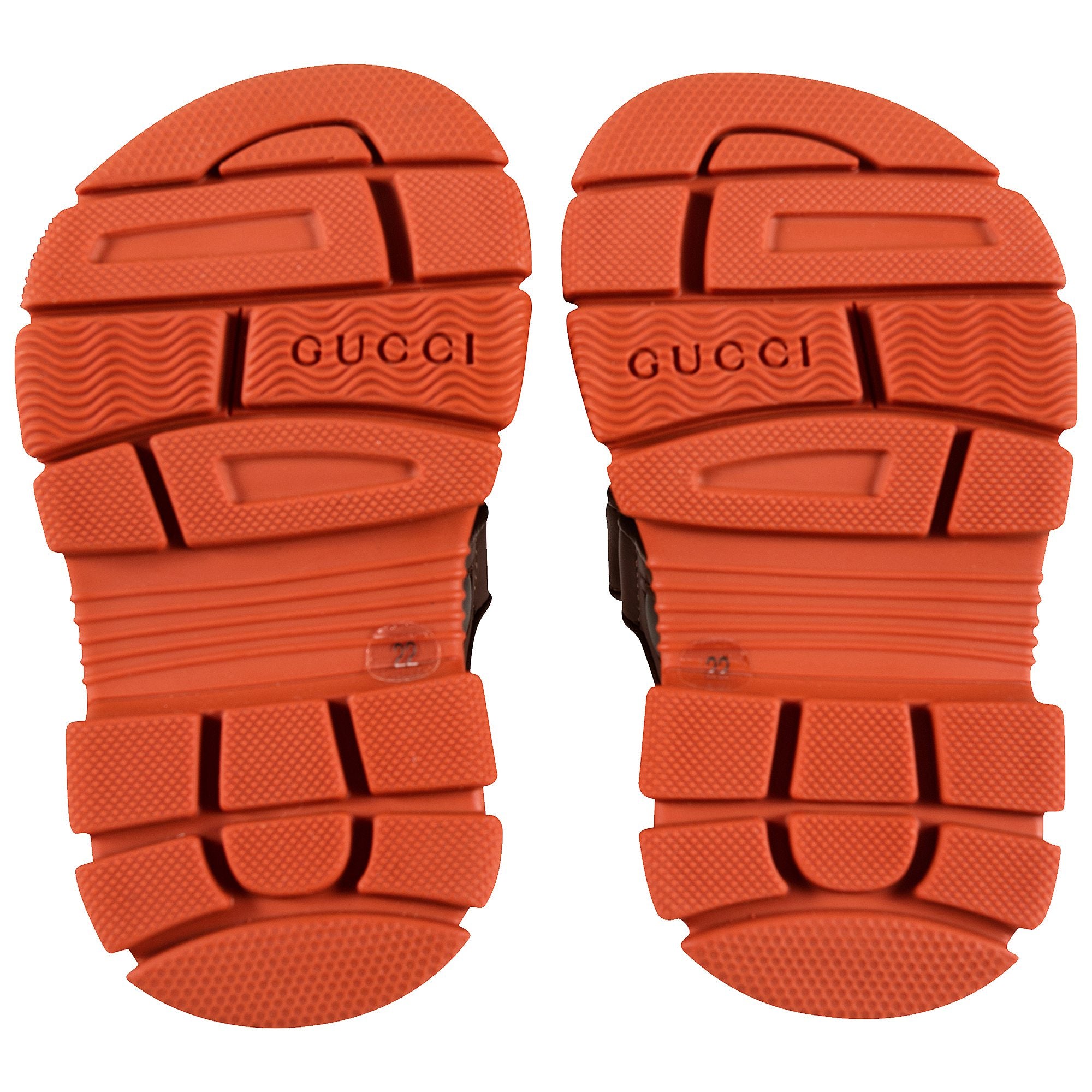 Baby Girls Pink Logo Leather Sandals
