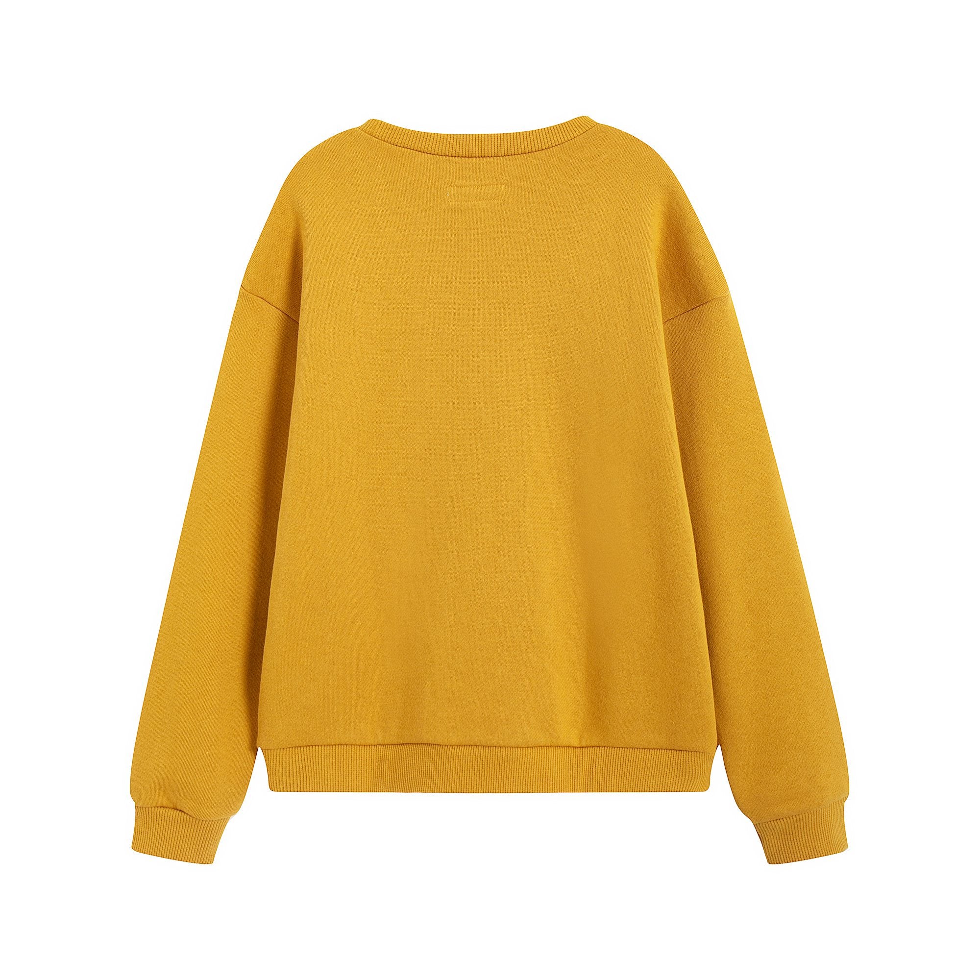 Boys & Girls Yellow Cotton Sweatshirt