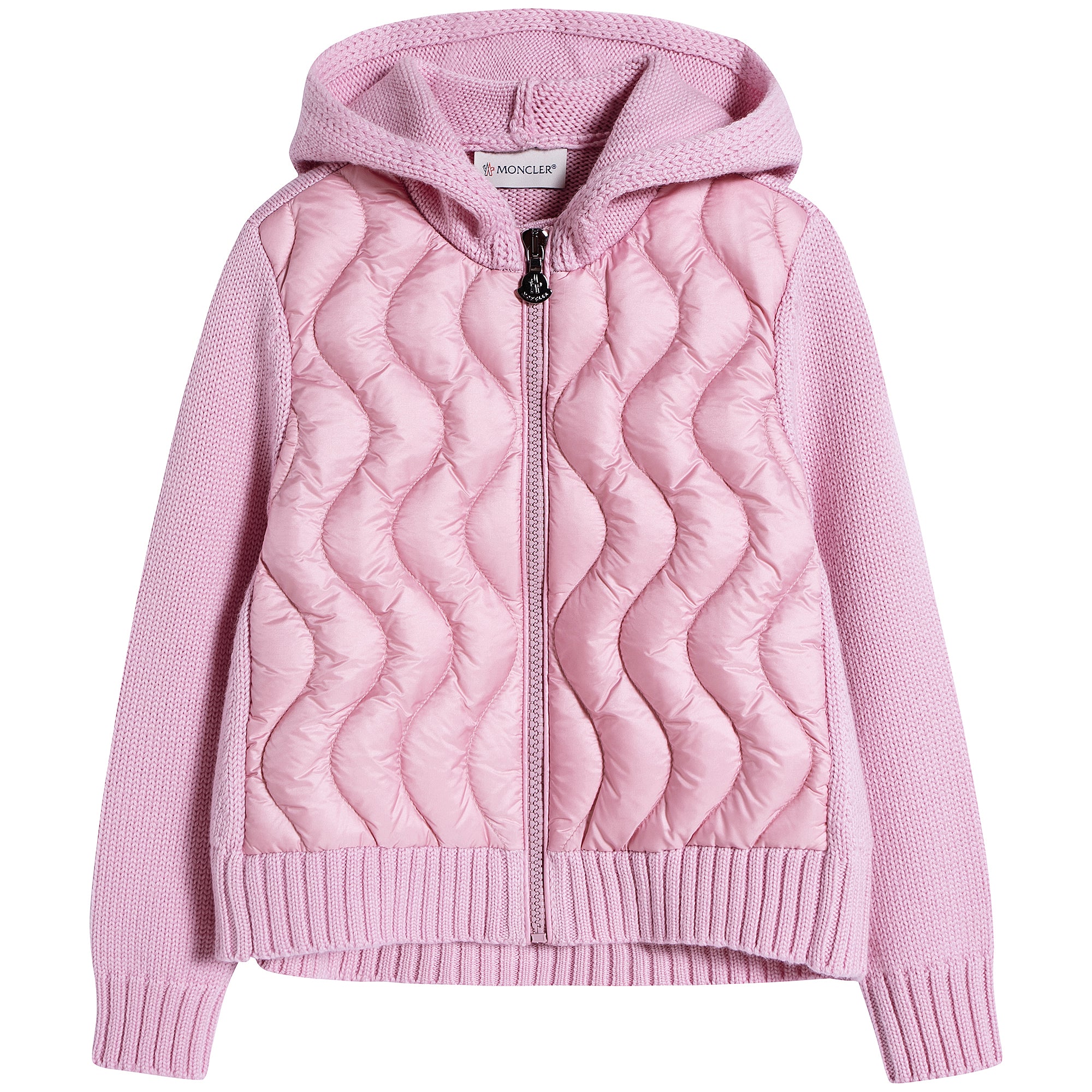 Girls Dark Pink Virgin Wool Jacket