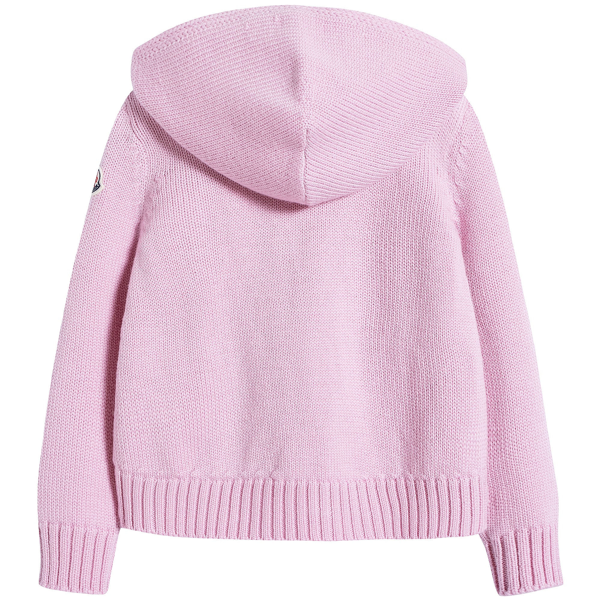 Girls Dark Pink Virgin Wool Jacket