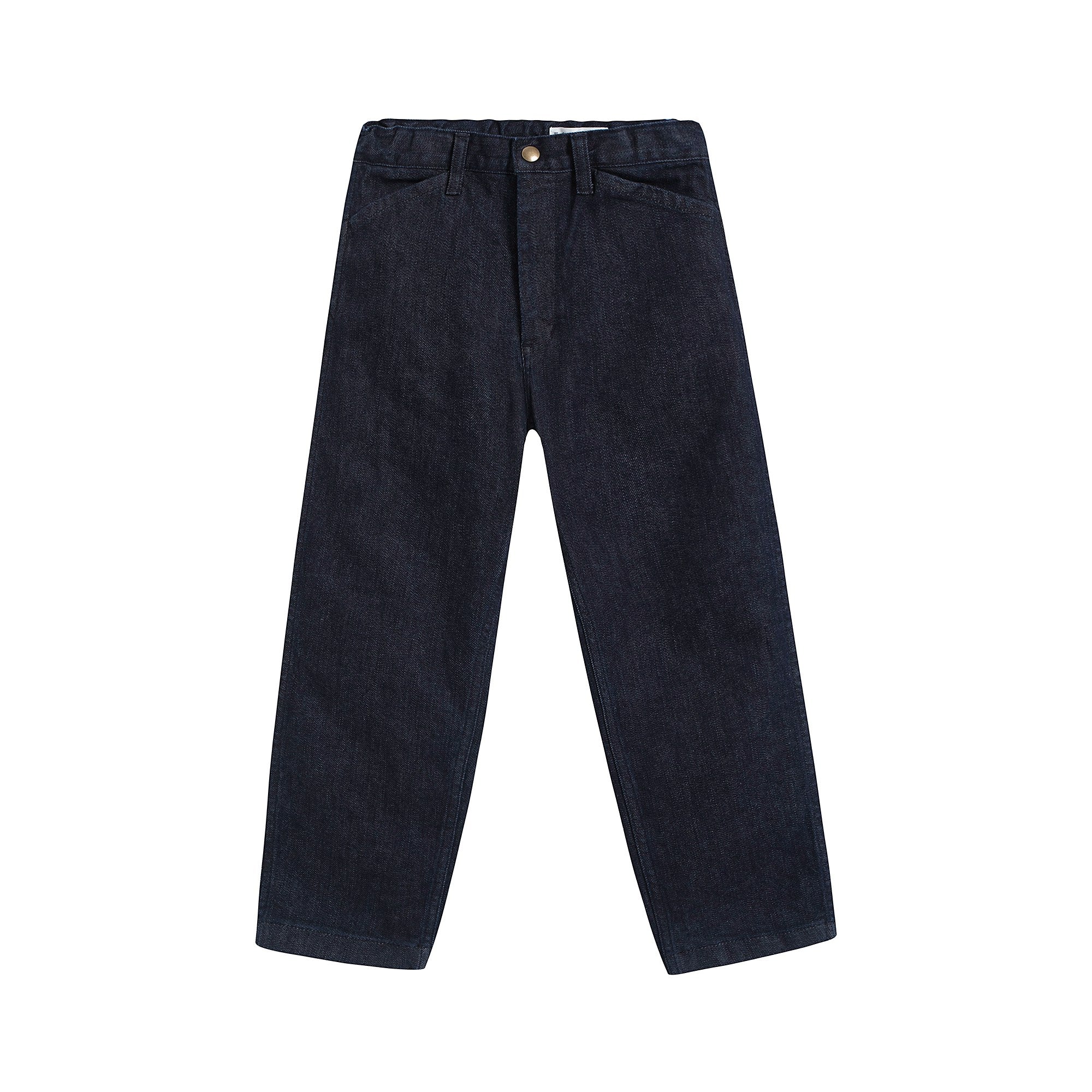 Boys & Girls Dark Navy Denim Trousers