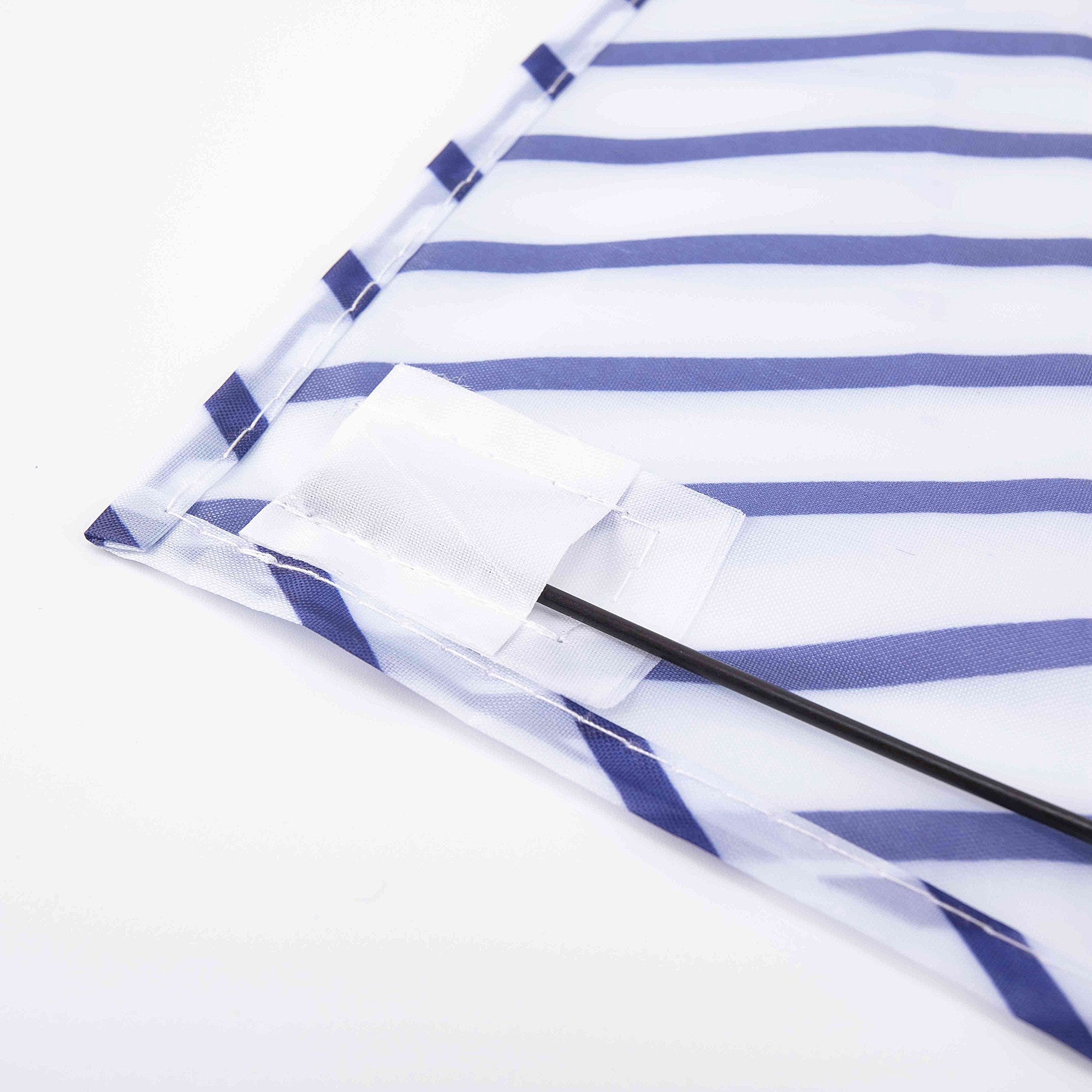 Blue Stripes Kite