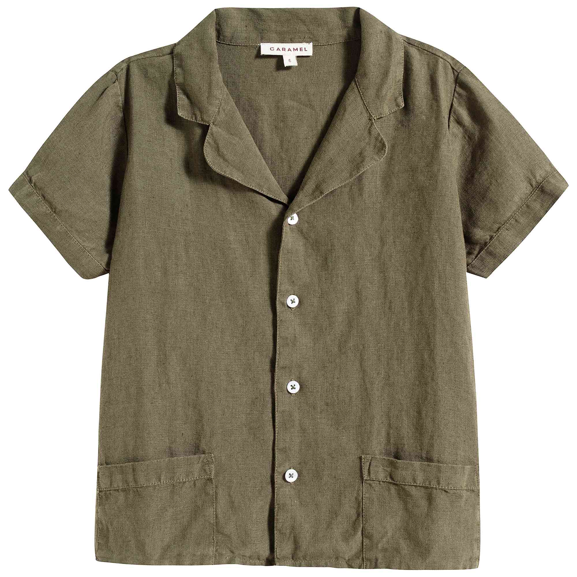 Boys & Girls Dark Green Shirt