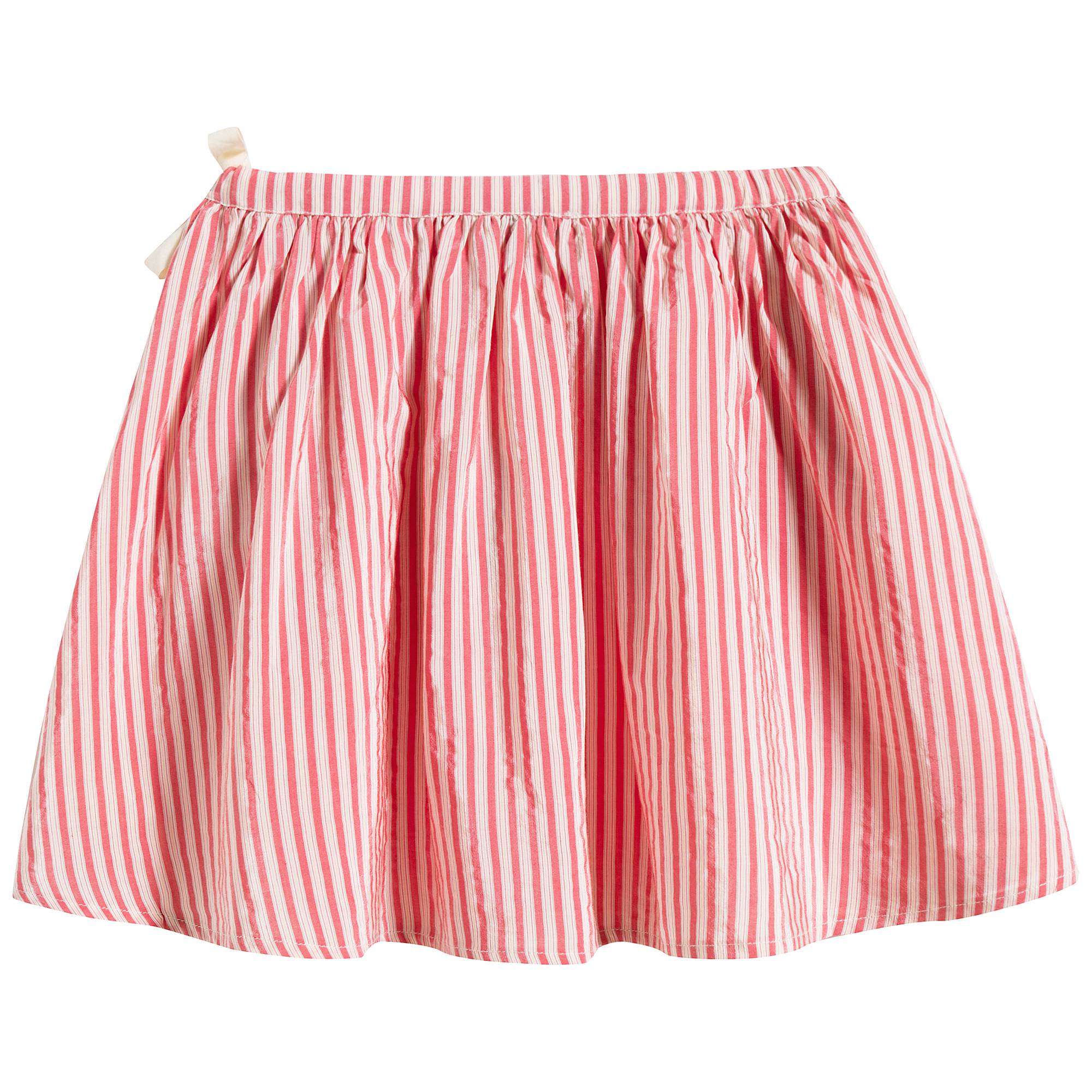 Girls Berry Stripe Skirt