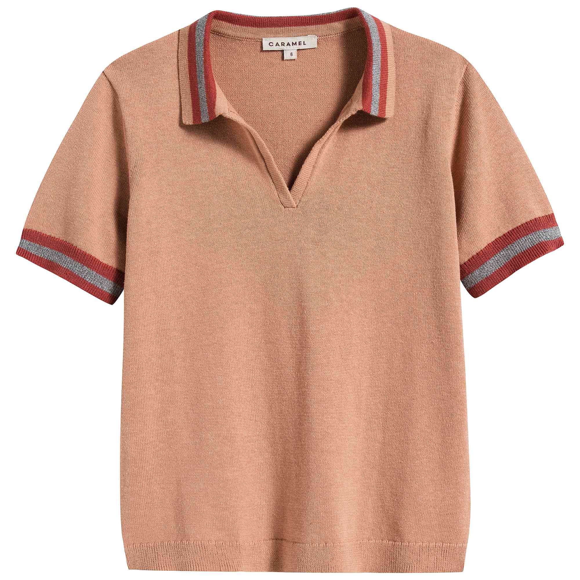 Girls Clay Cotton Polo Shirt