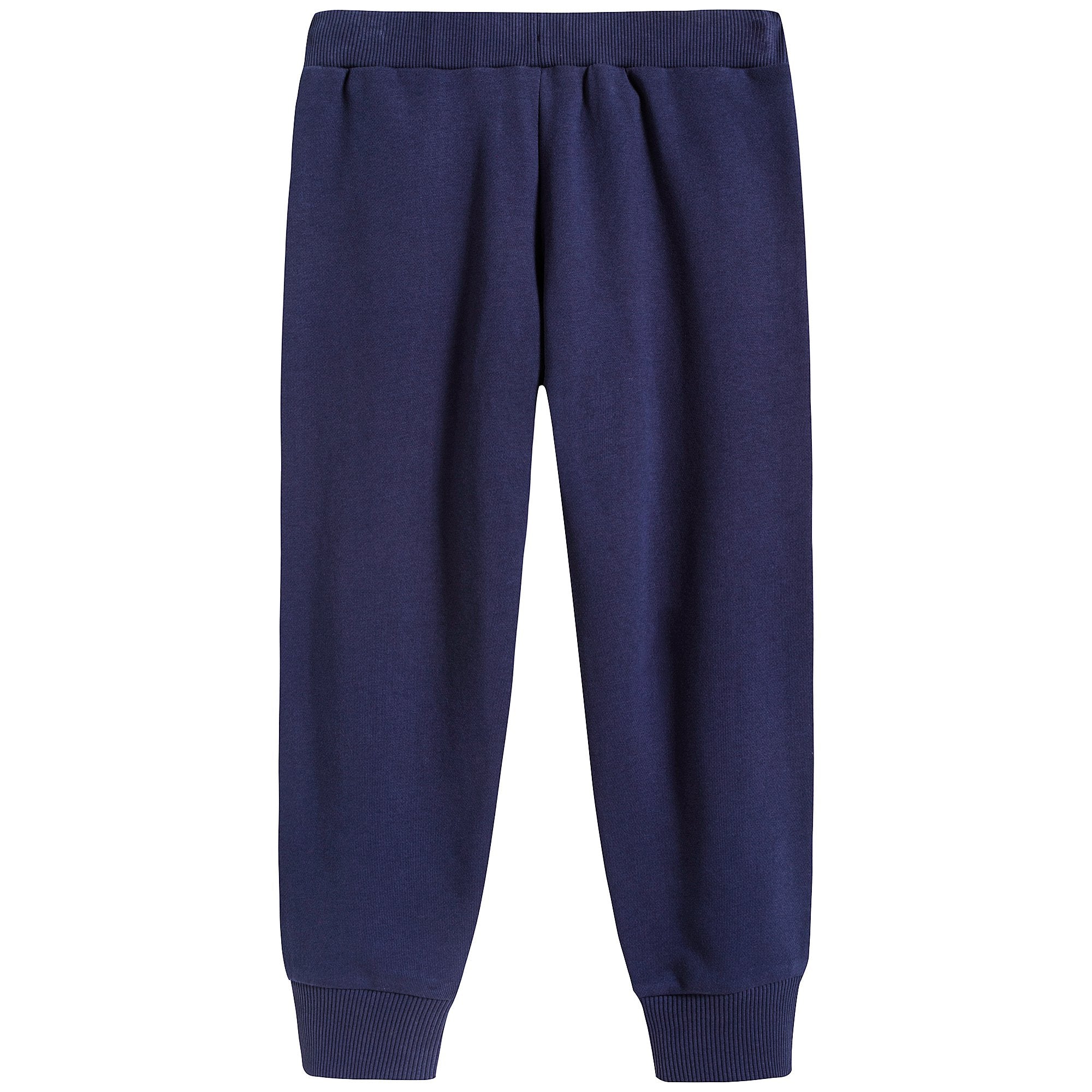 Boys Blue Cotton Trousers