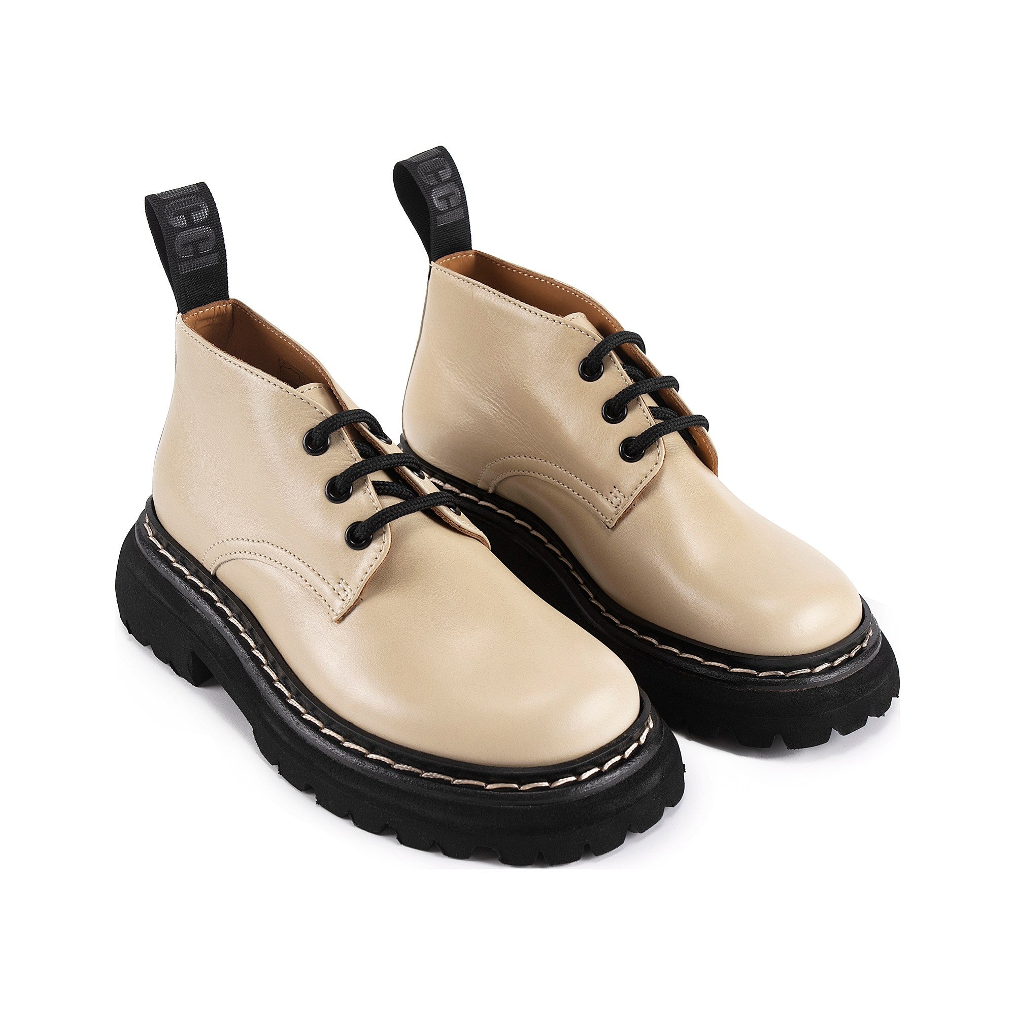 Boys & Girls Sand Leather Shoes