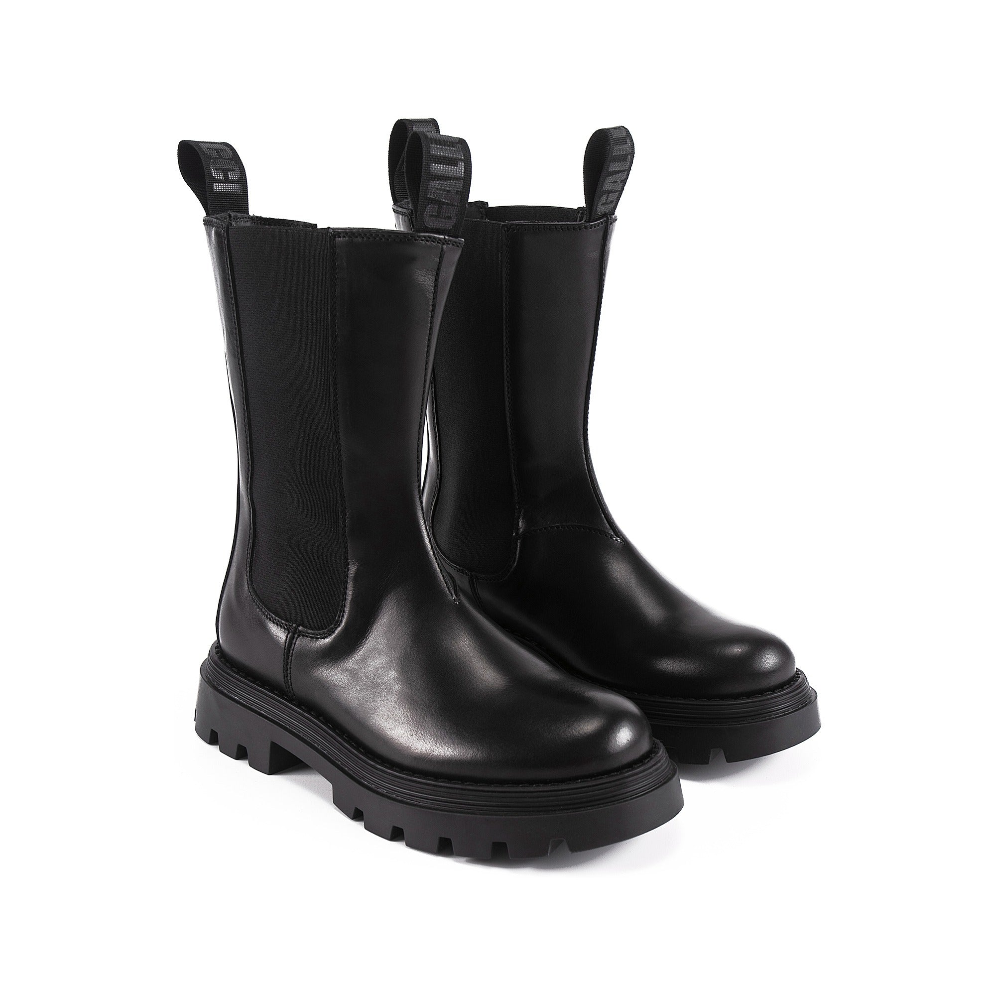 Boys & Girls Black Boots