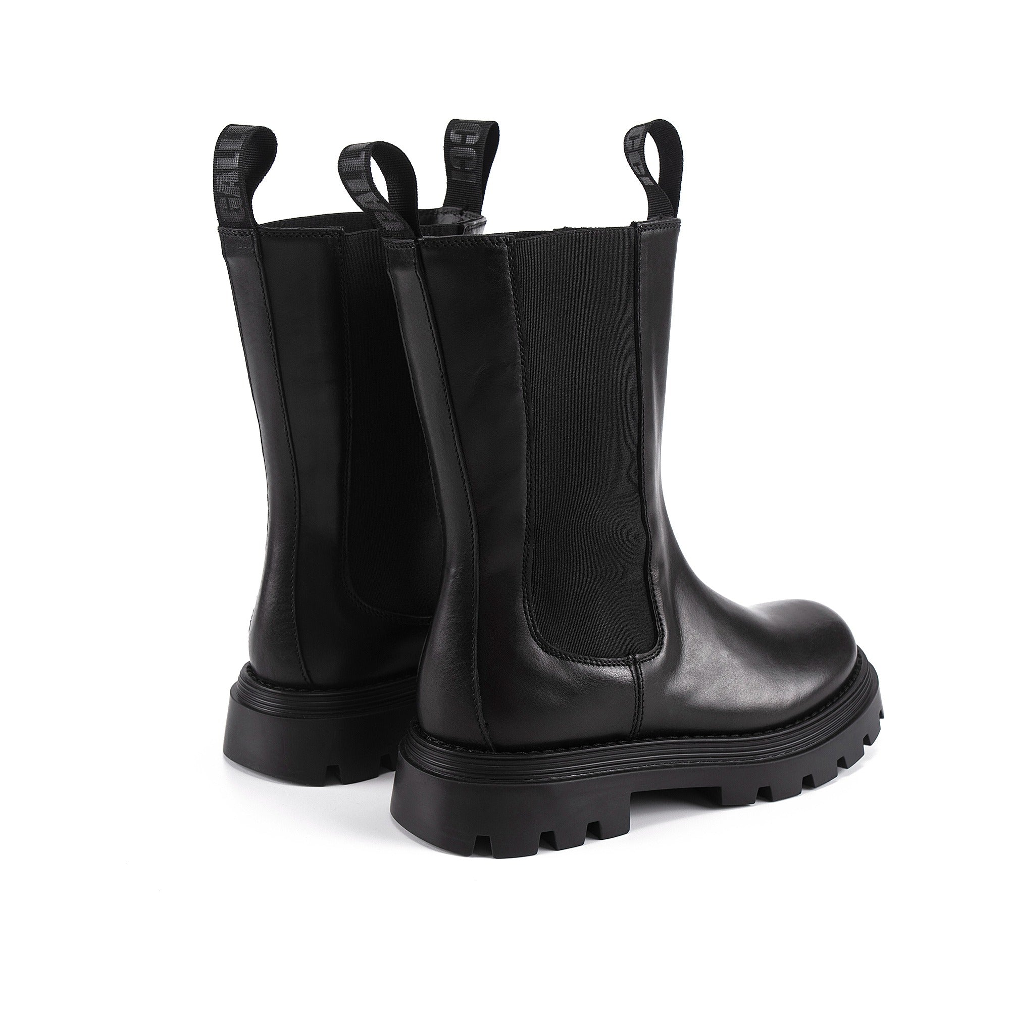 Boys & Girls Black Boots