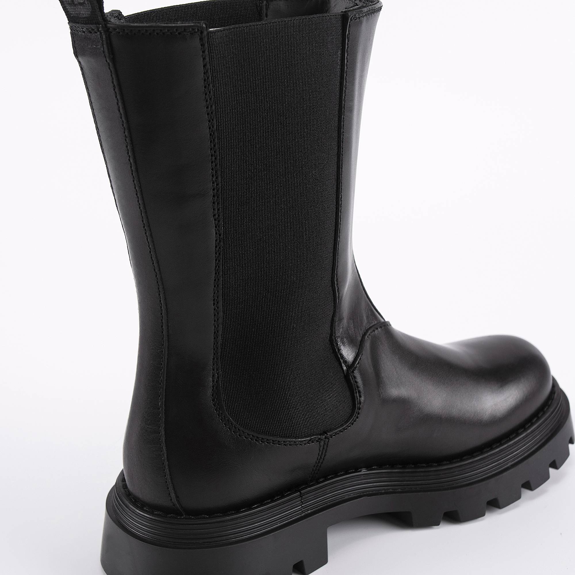 Boys & Girls Black Boots
