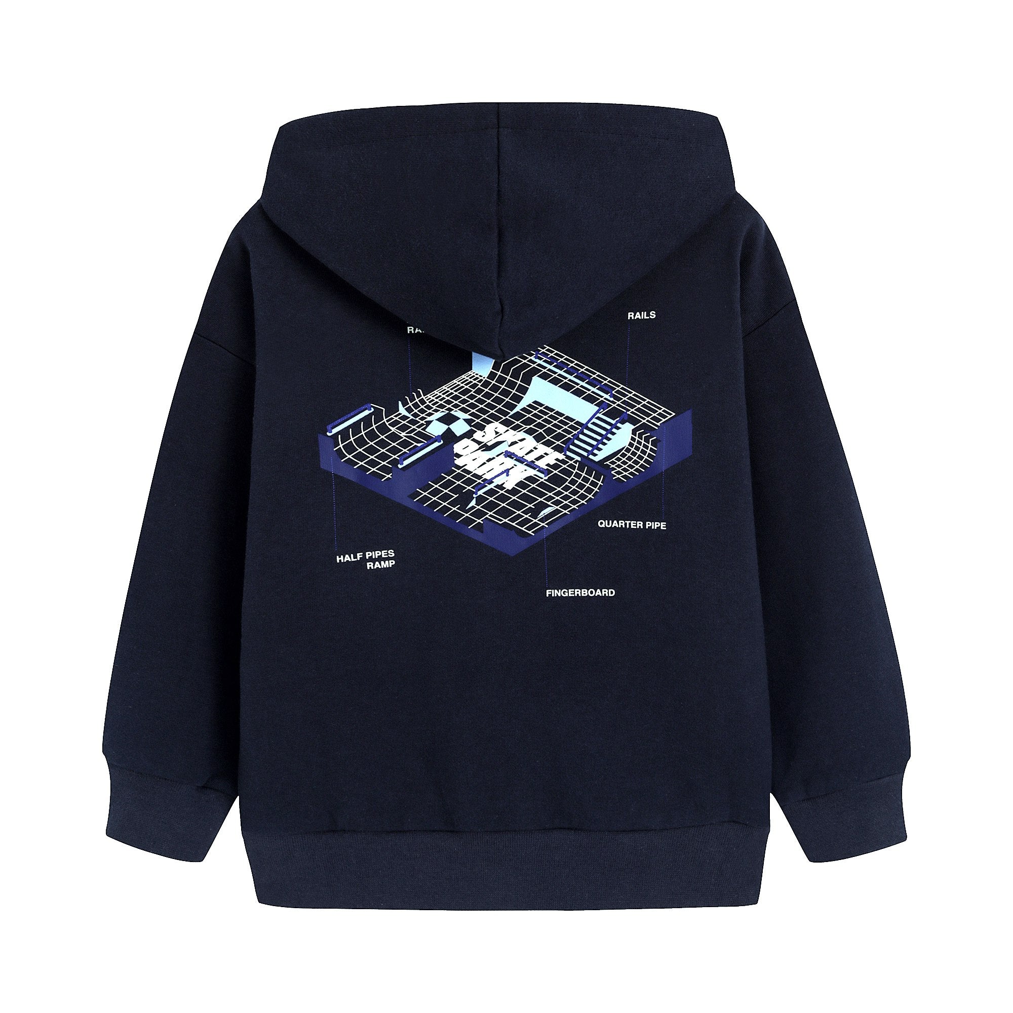 Boys & Girls Navy Cotton Sweatshirt