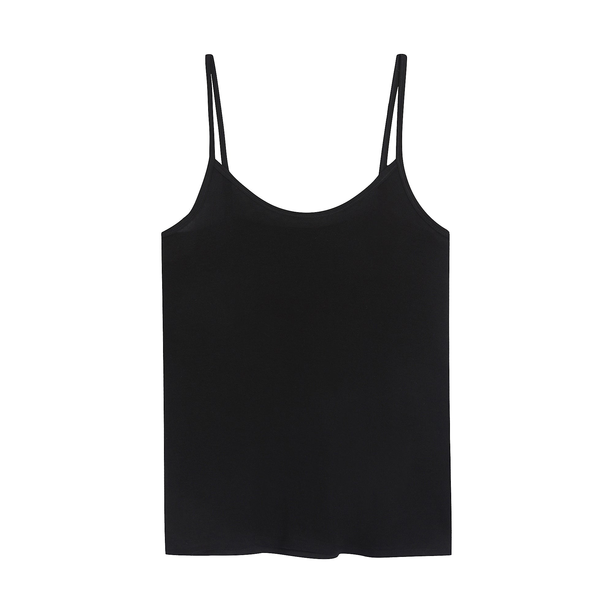 Girls White Cotton Vest