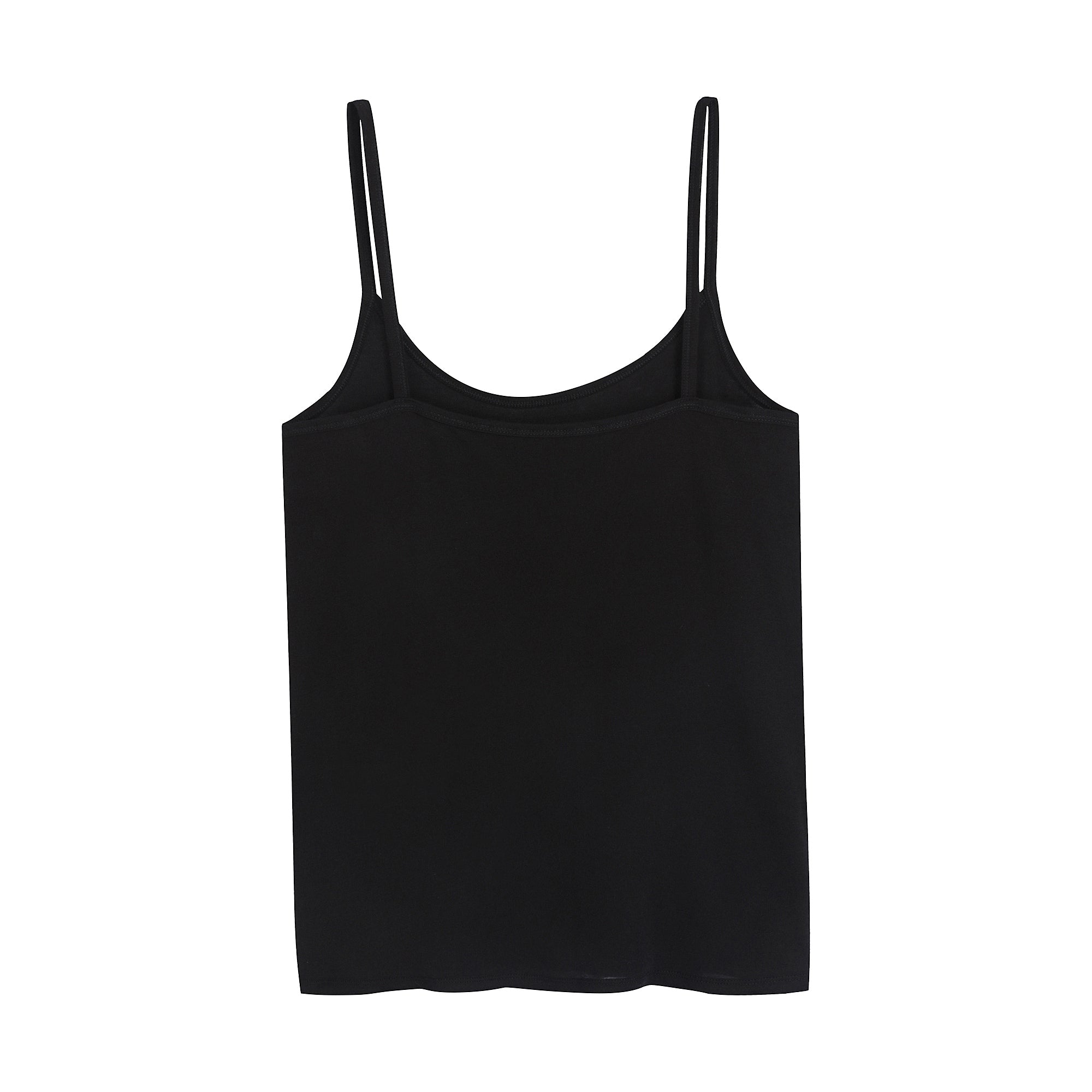 Girls White Cotton Vest
