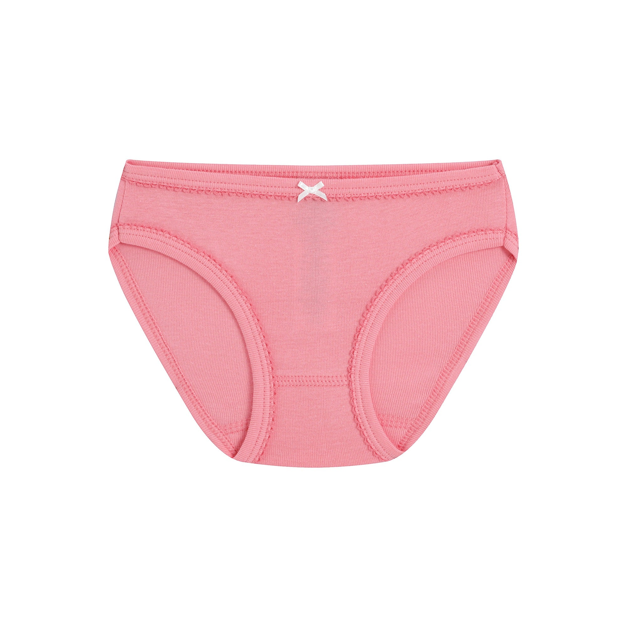 Girls White Cotton Underwear Set (3 Pack)