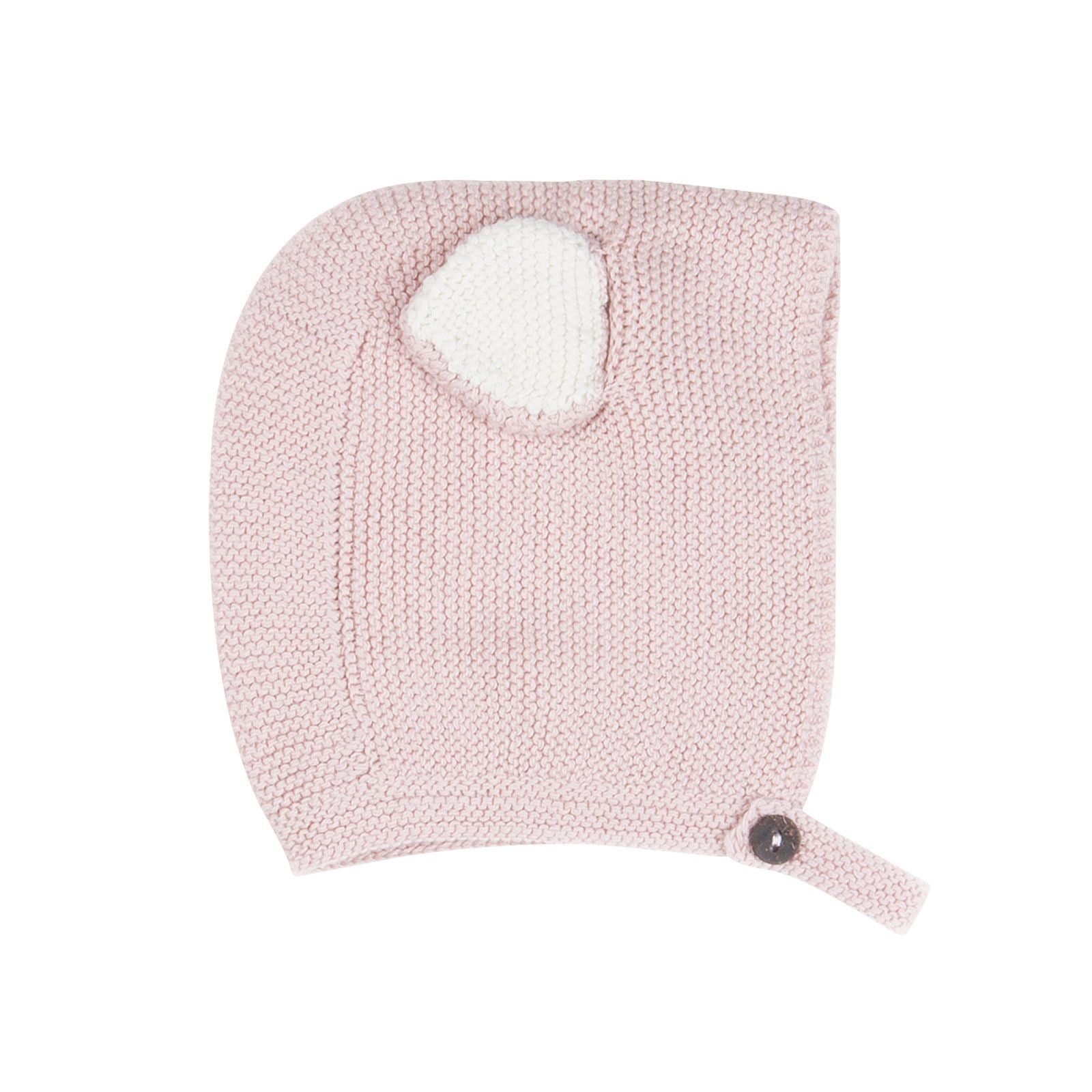 Baby Pink Alpaga Wool Cat Ears Earflaps Hats - CÉMAROSE | Children's Fashion Store