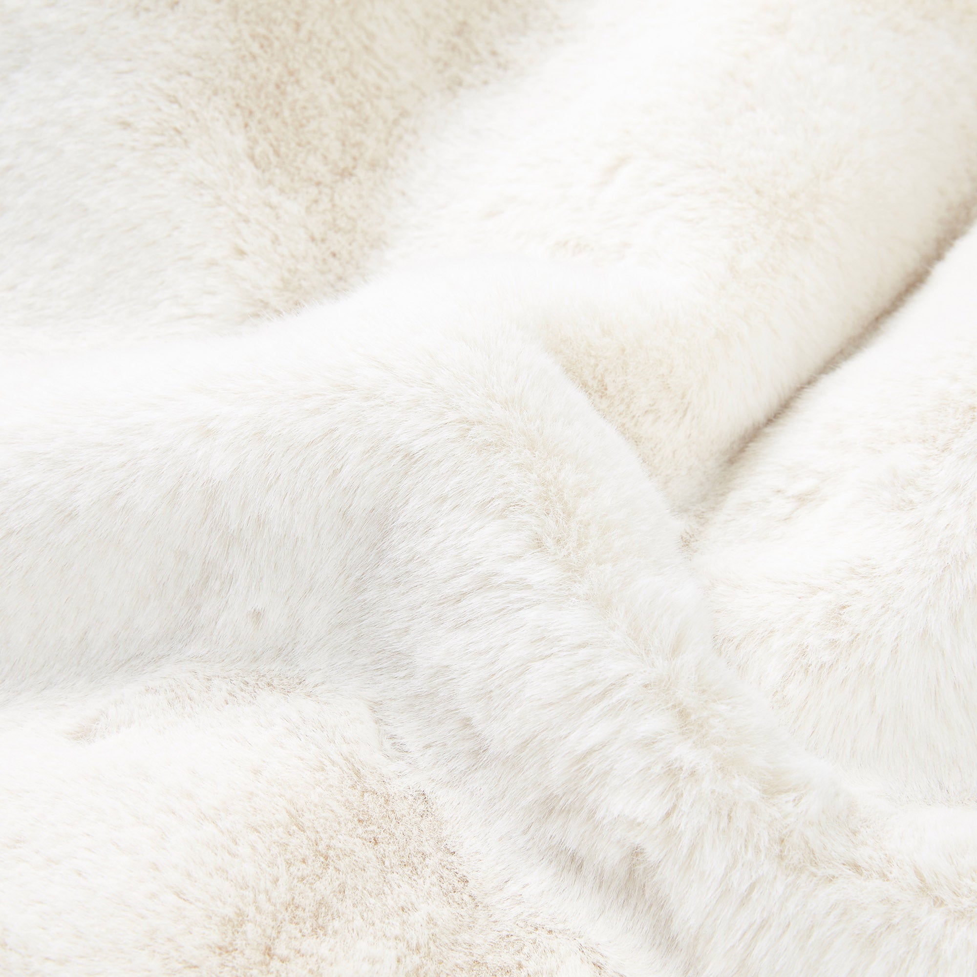 Girls White Hooded Coat