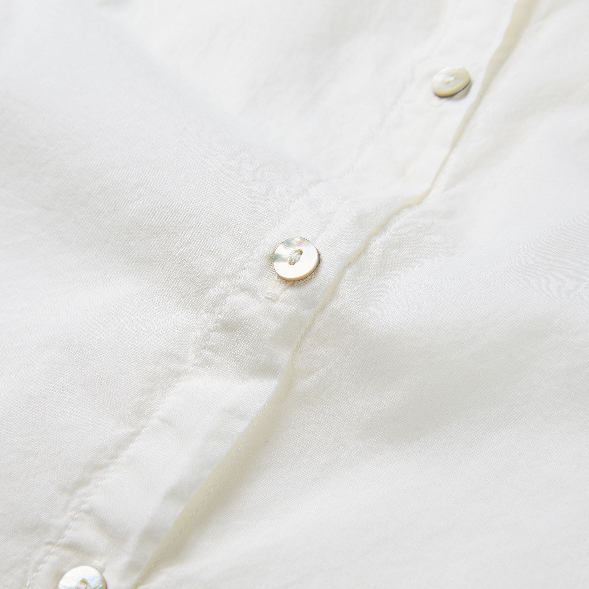 Girls White Cotton Blouse