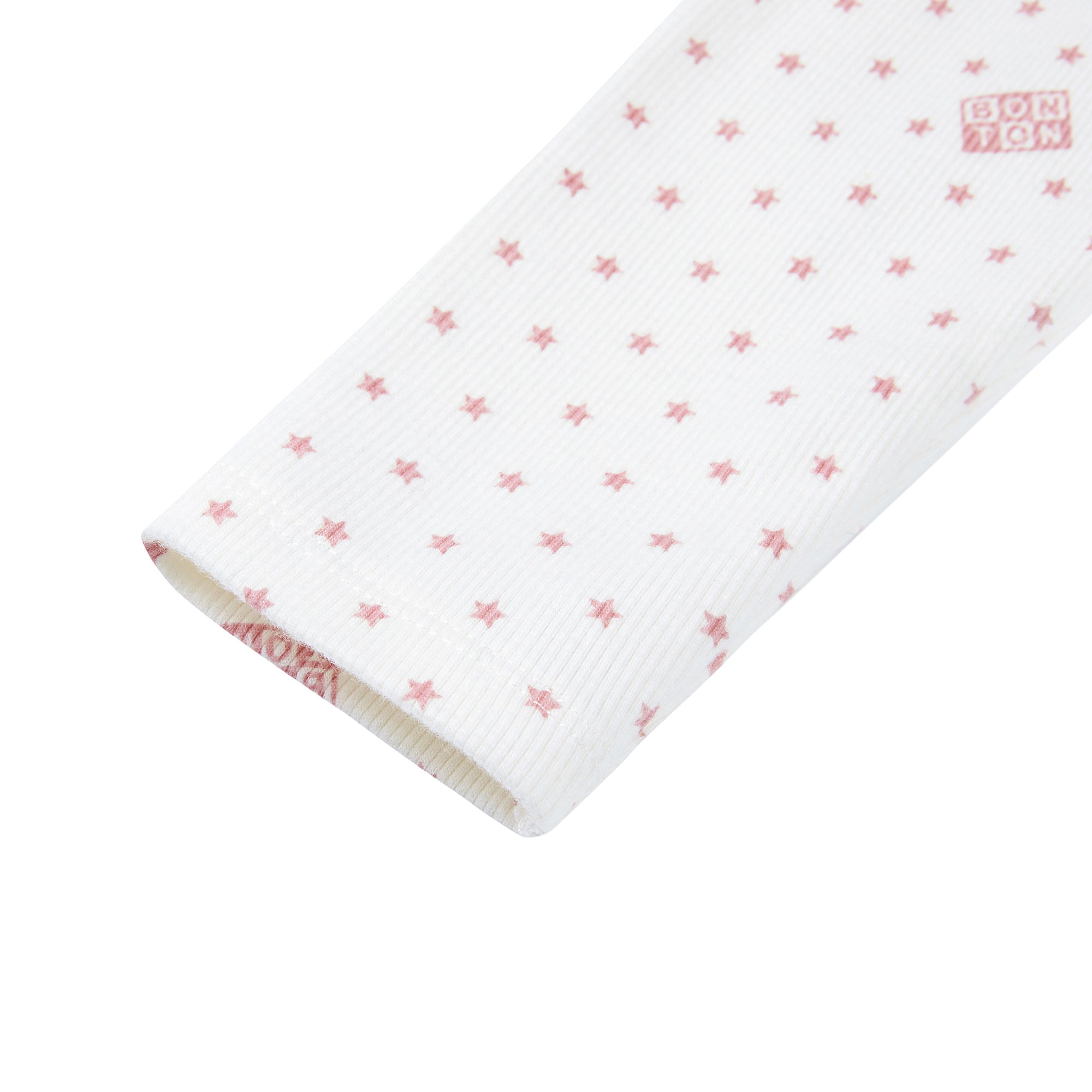 Girls White Star Cotton Nightwear Set