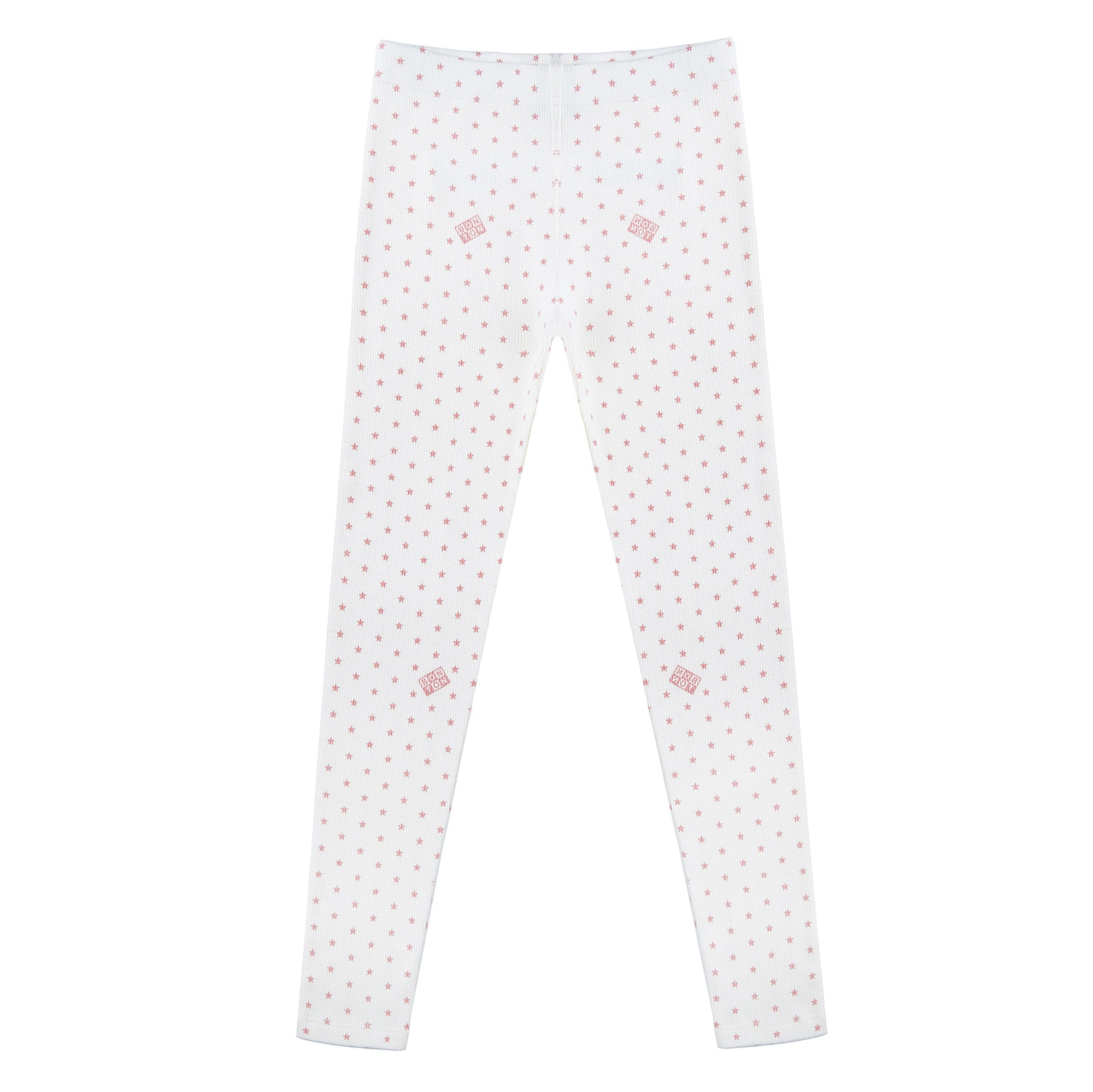 Girls White Star Cotton Nightwear Set