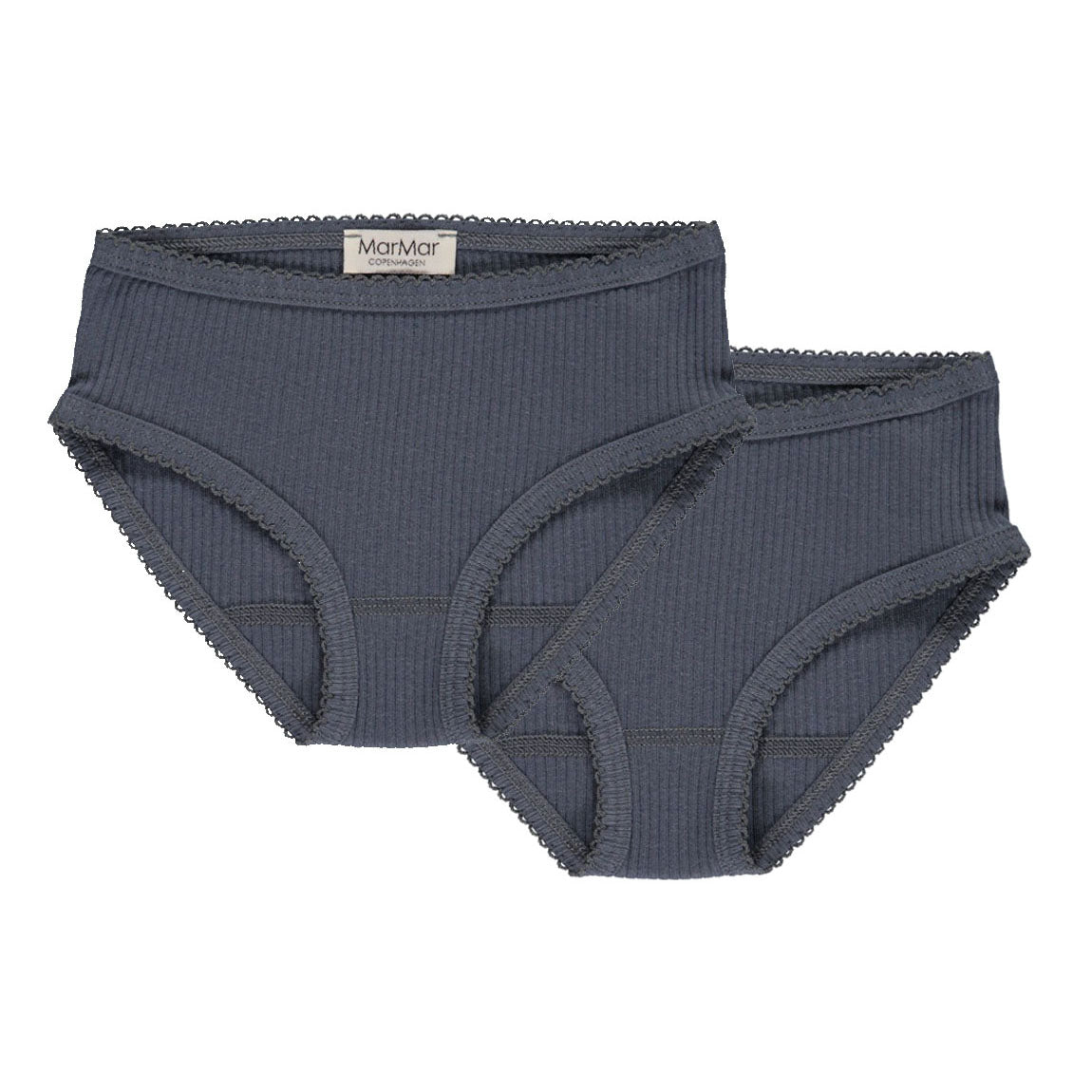 Girls Blue Underwear Set (2 Pack)