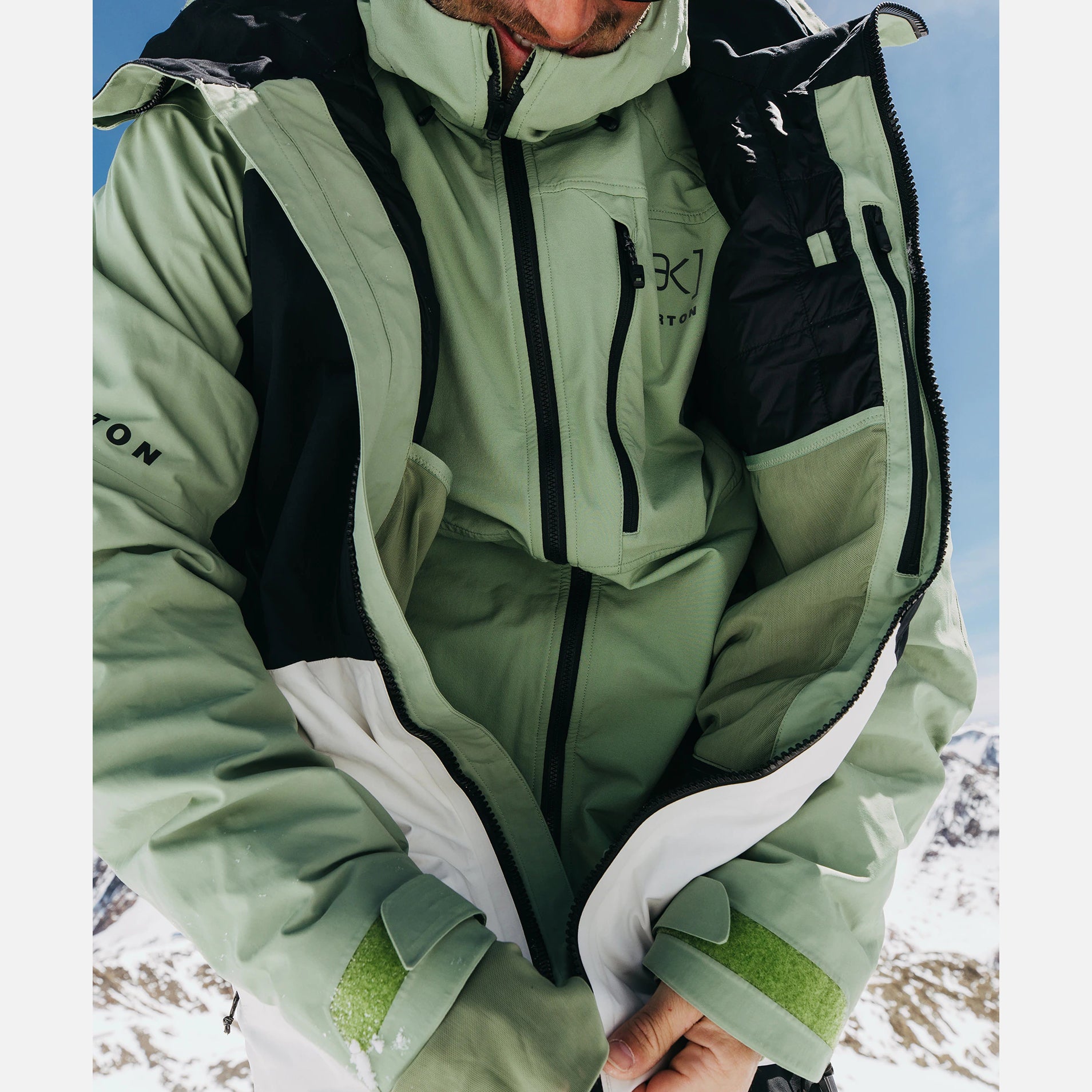 Boys Green Snow Jacket