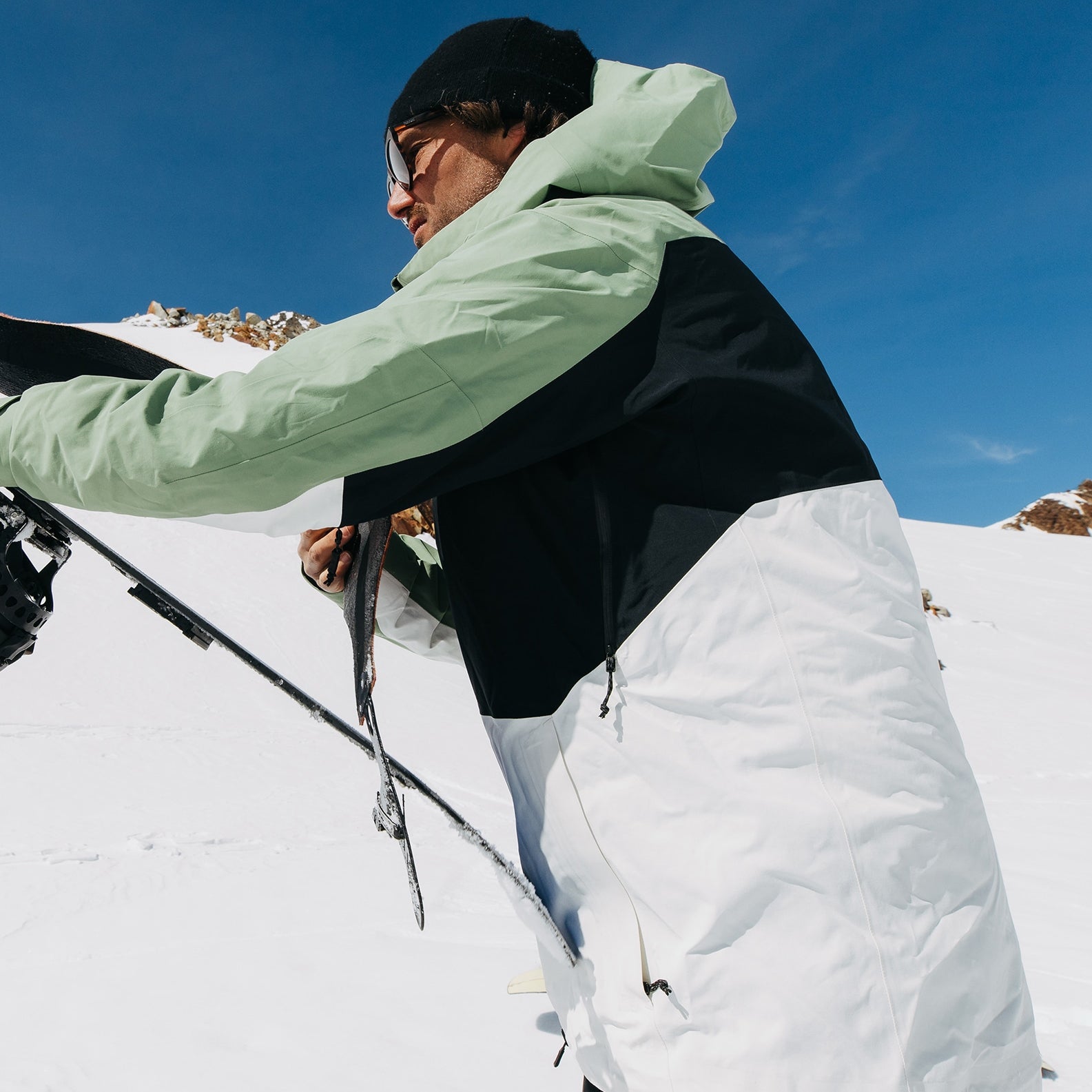 Boys Green Snow Jacket