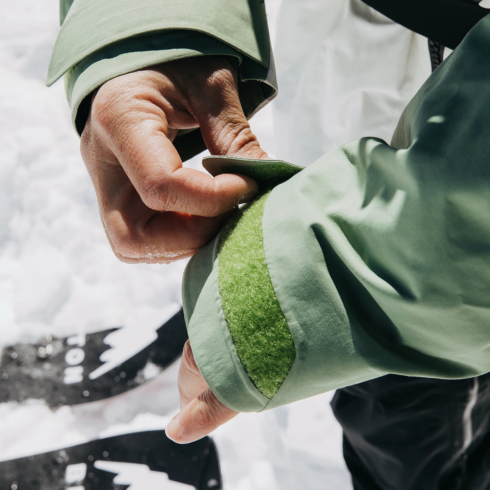 Boys Green Snow Jacket