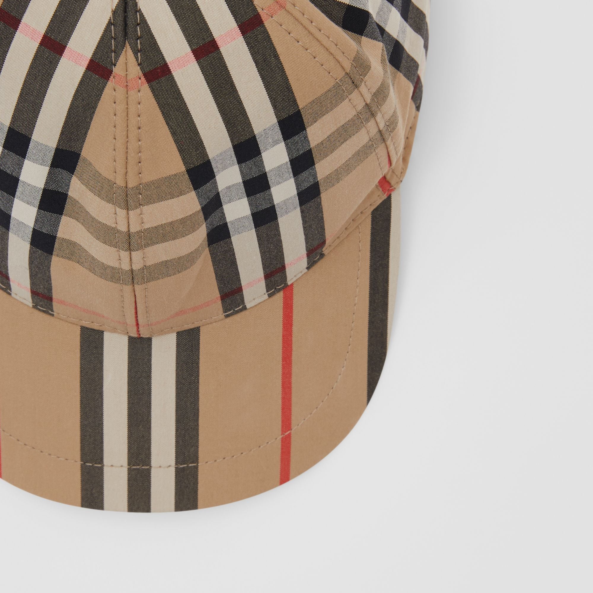 Boys & Girls Beige Check Cap