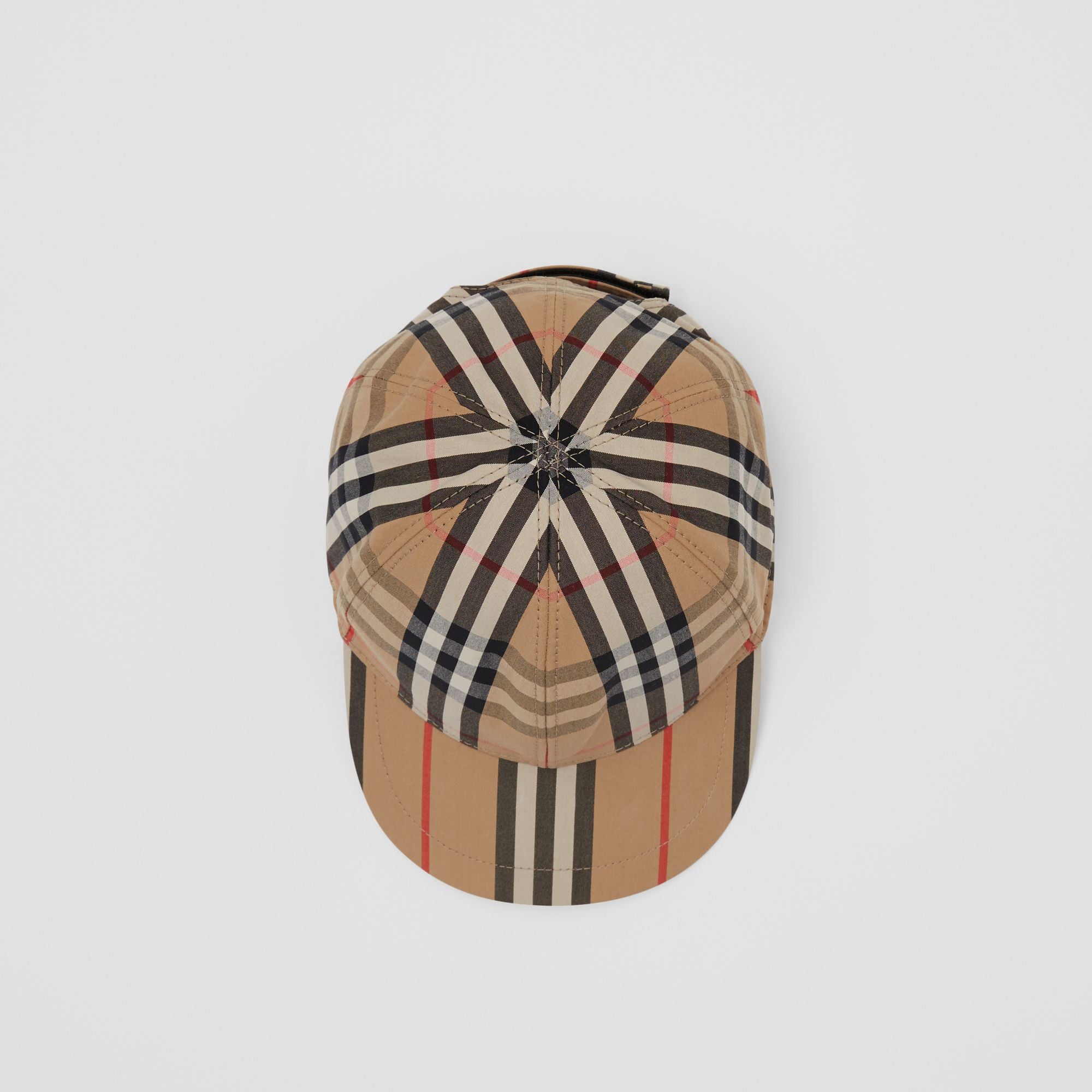 Boys & Girls Beige Check Cap
