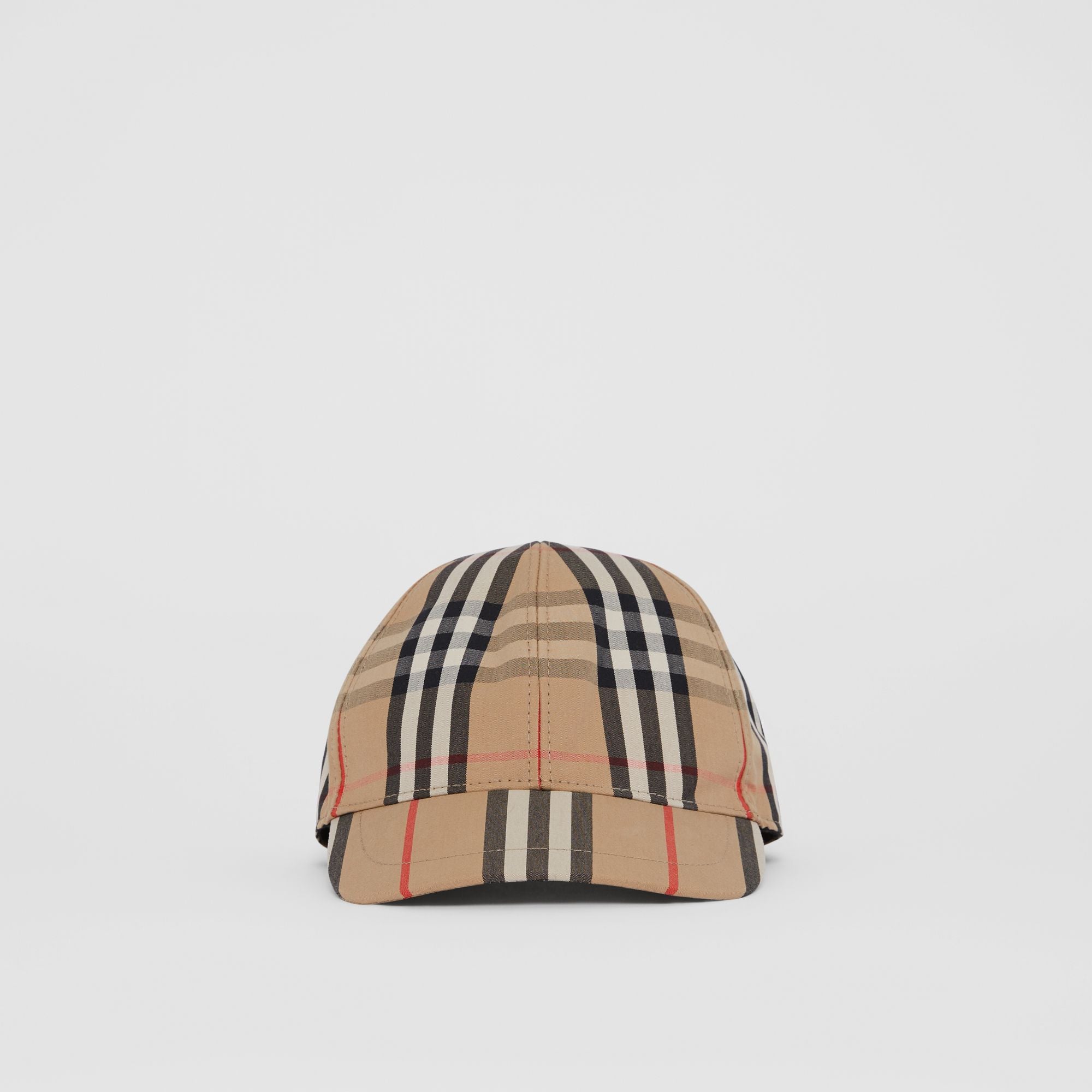 Boys & Girls Beige Check Cap
