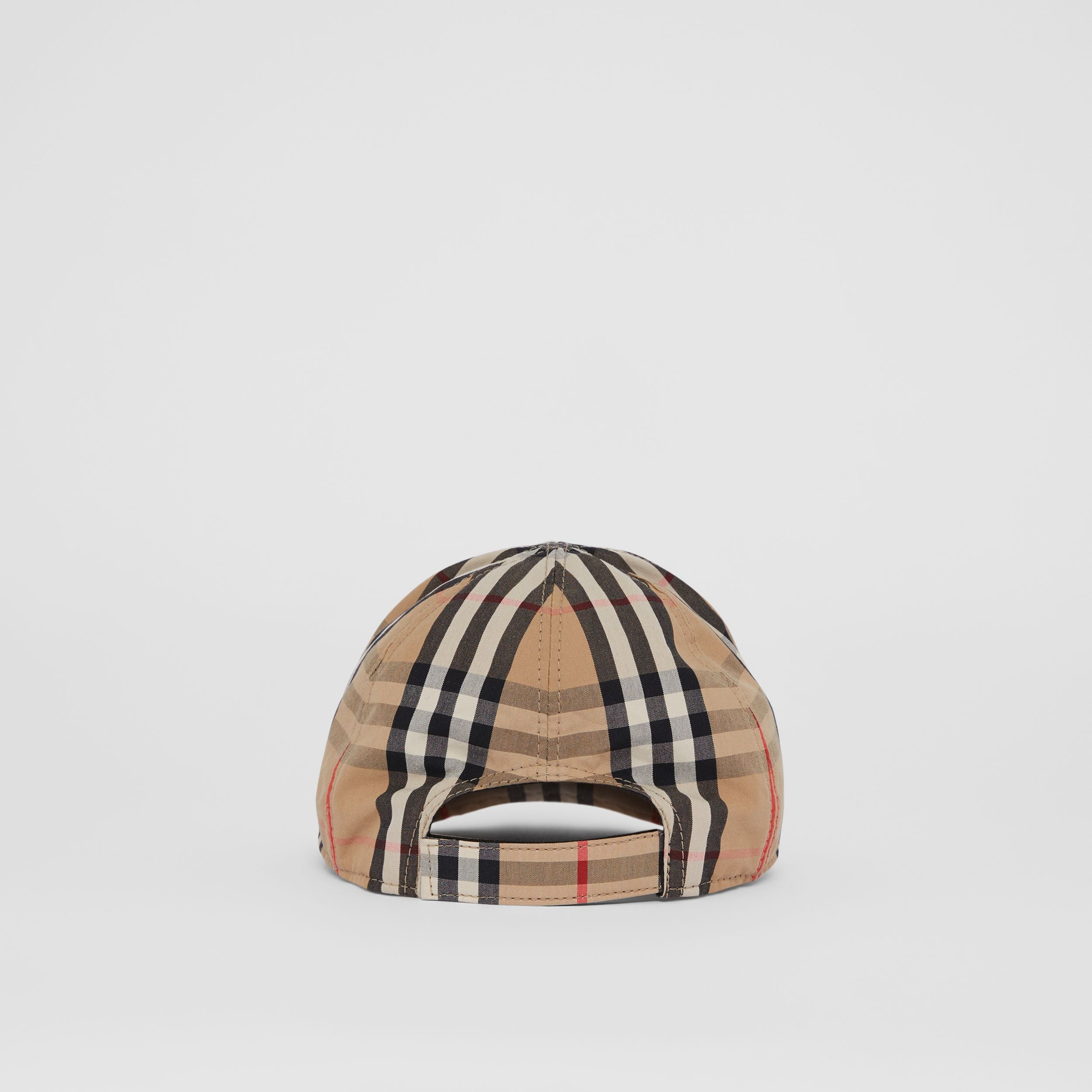 Boys & Girls Beige Check Cap