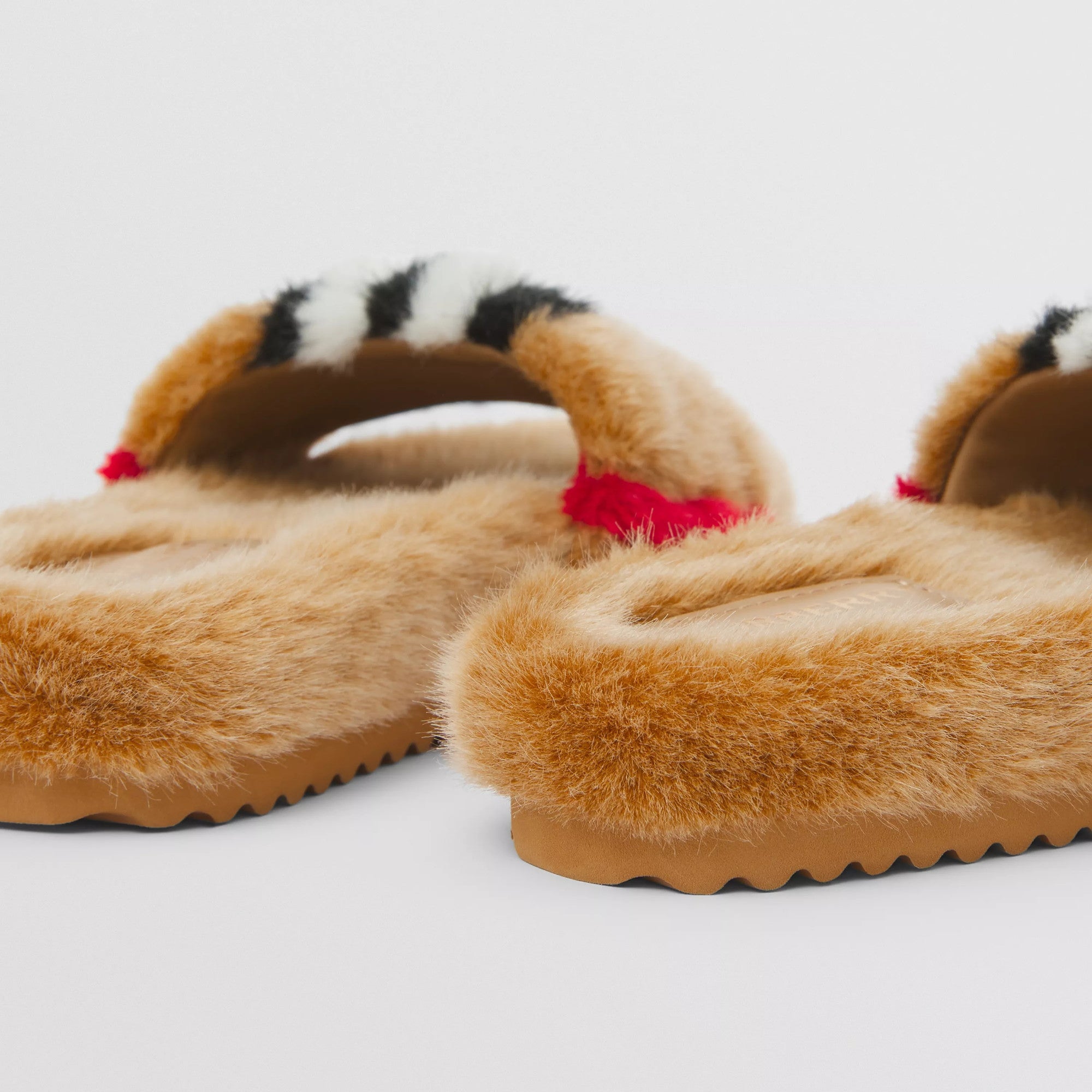 Boys & Girls Beige Stripes Sandals