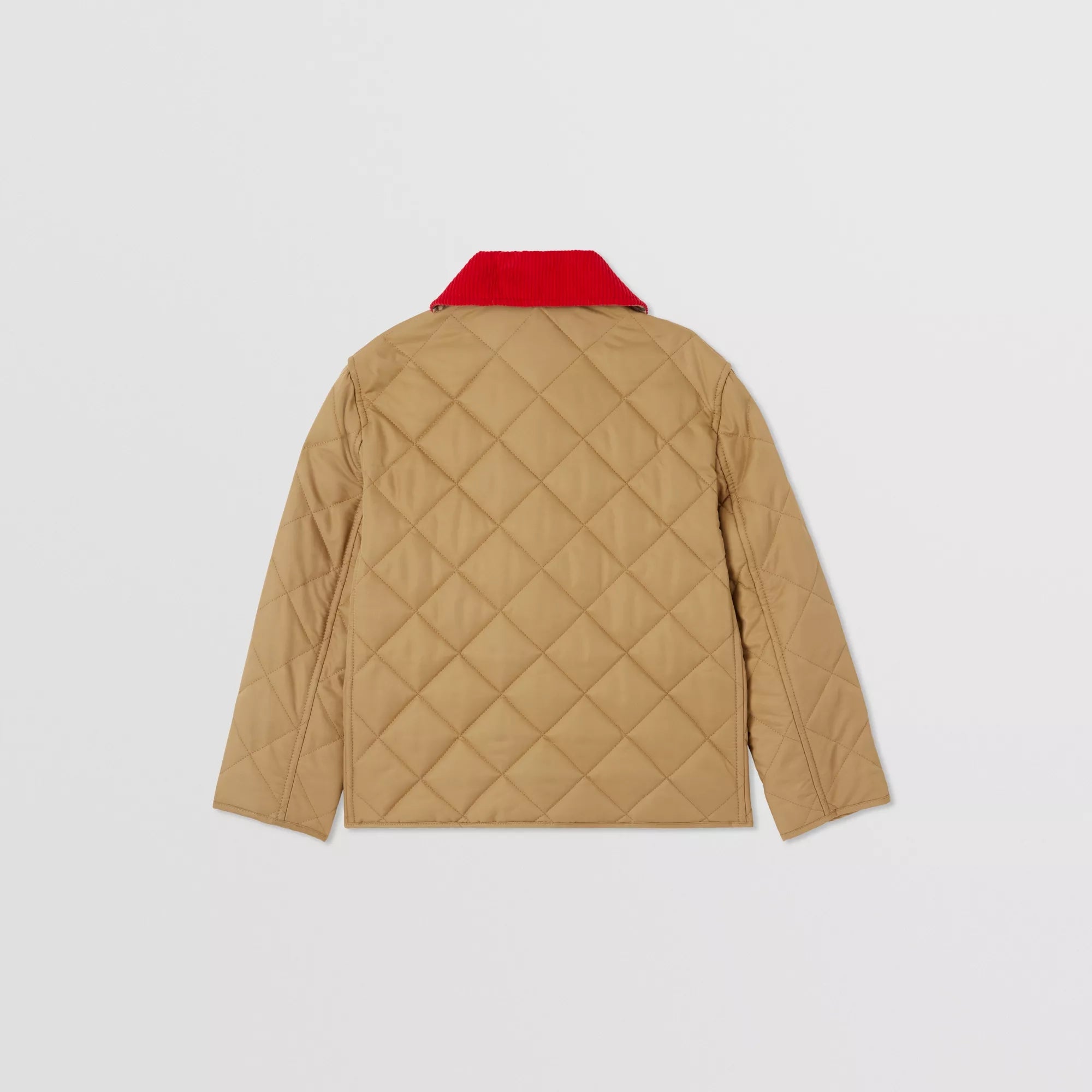 Girls Beige Padded Jacket