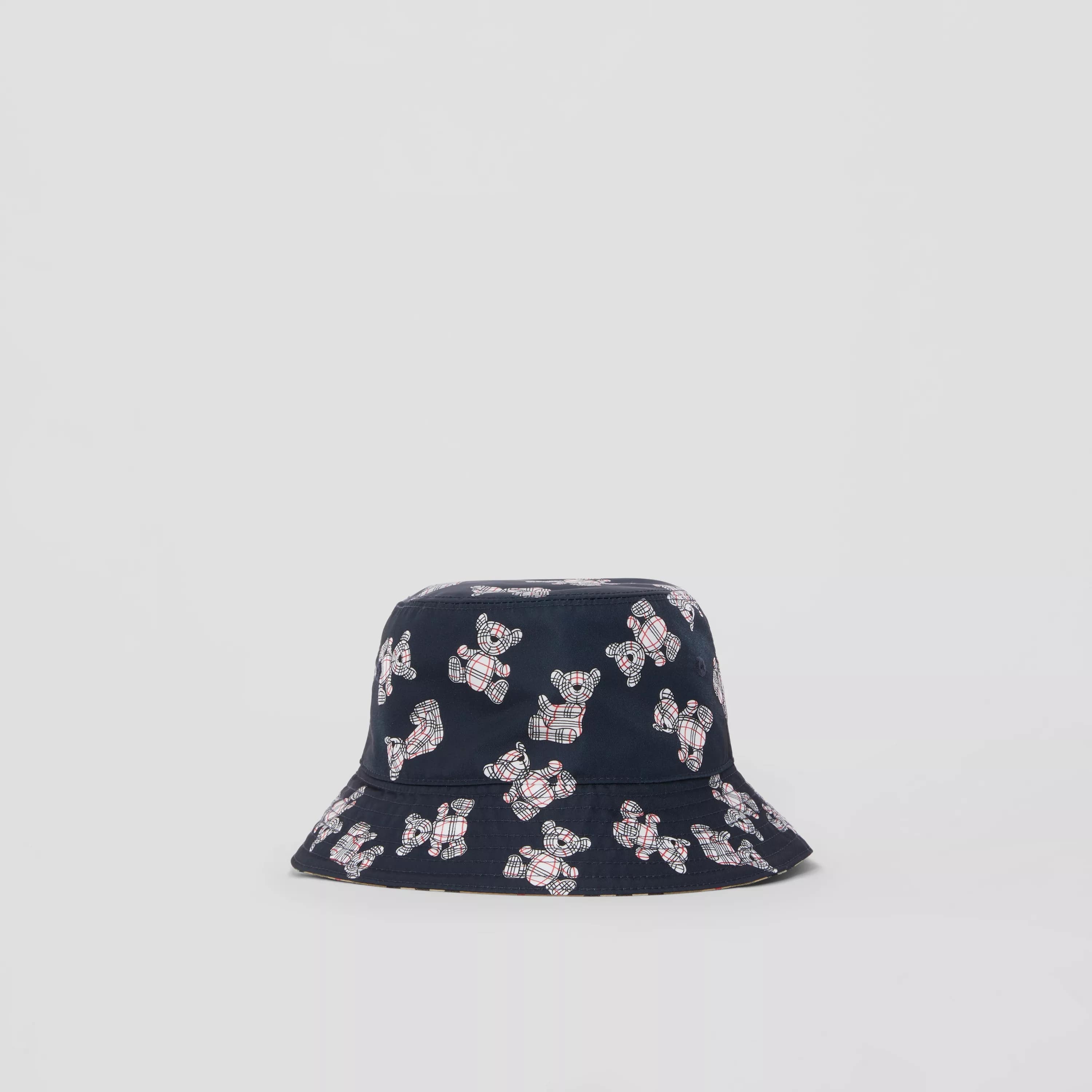 Boys & Girls Navy Printed Bucket Hat