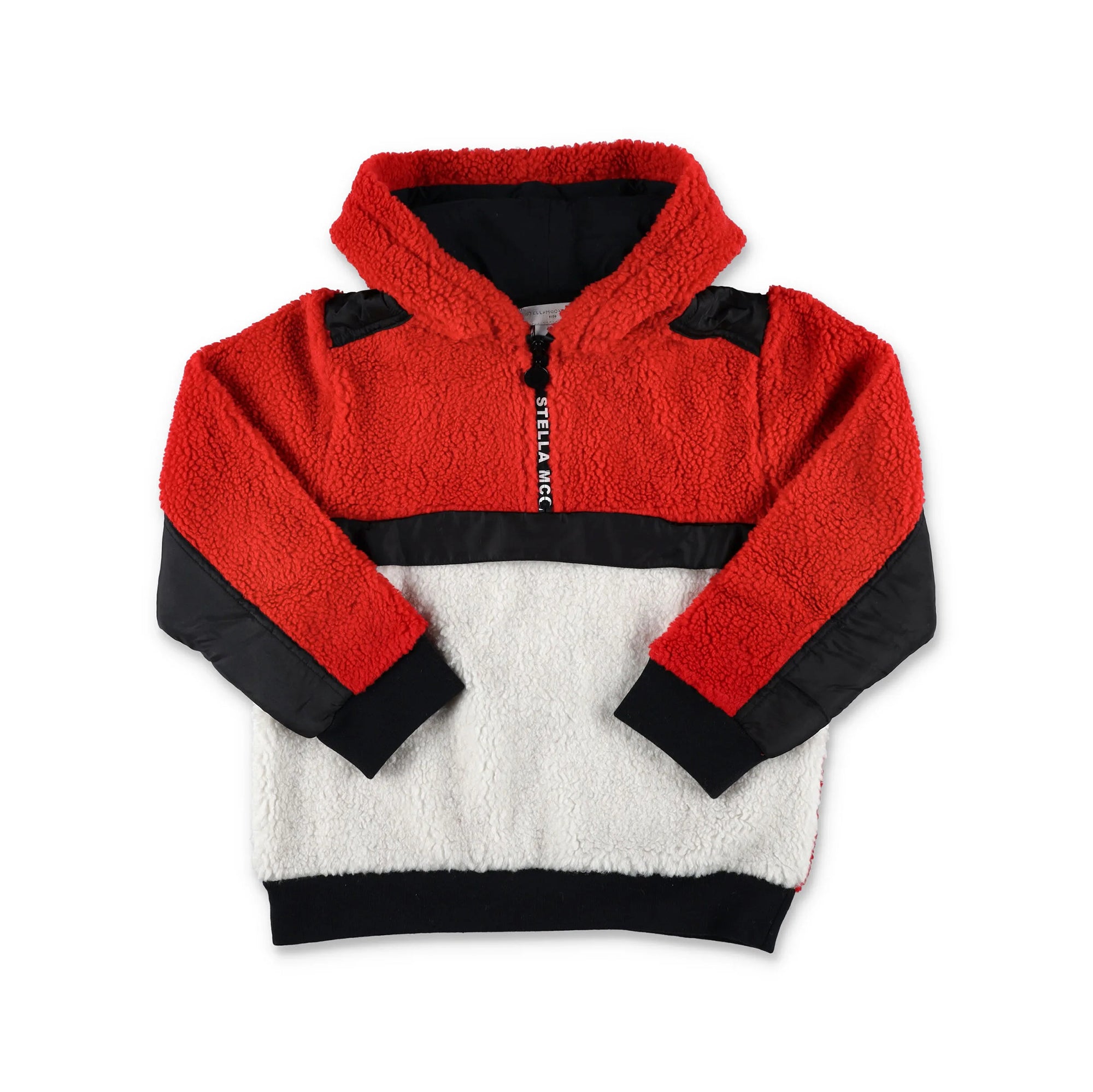 Boys Red Fleece Sweatshirt