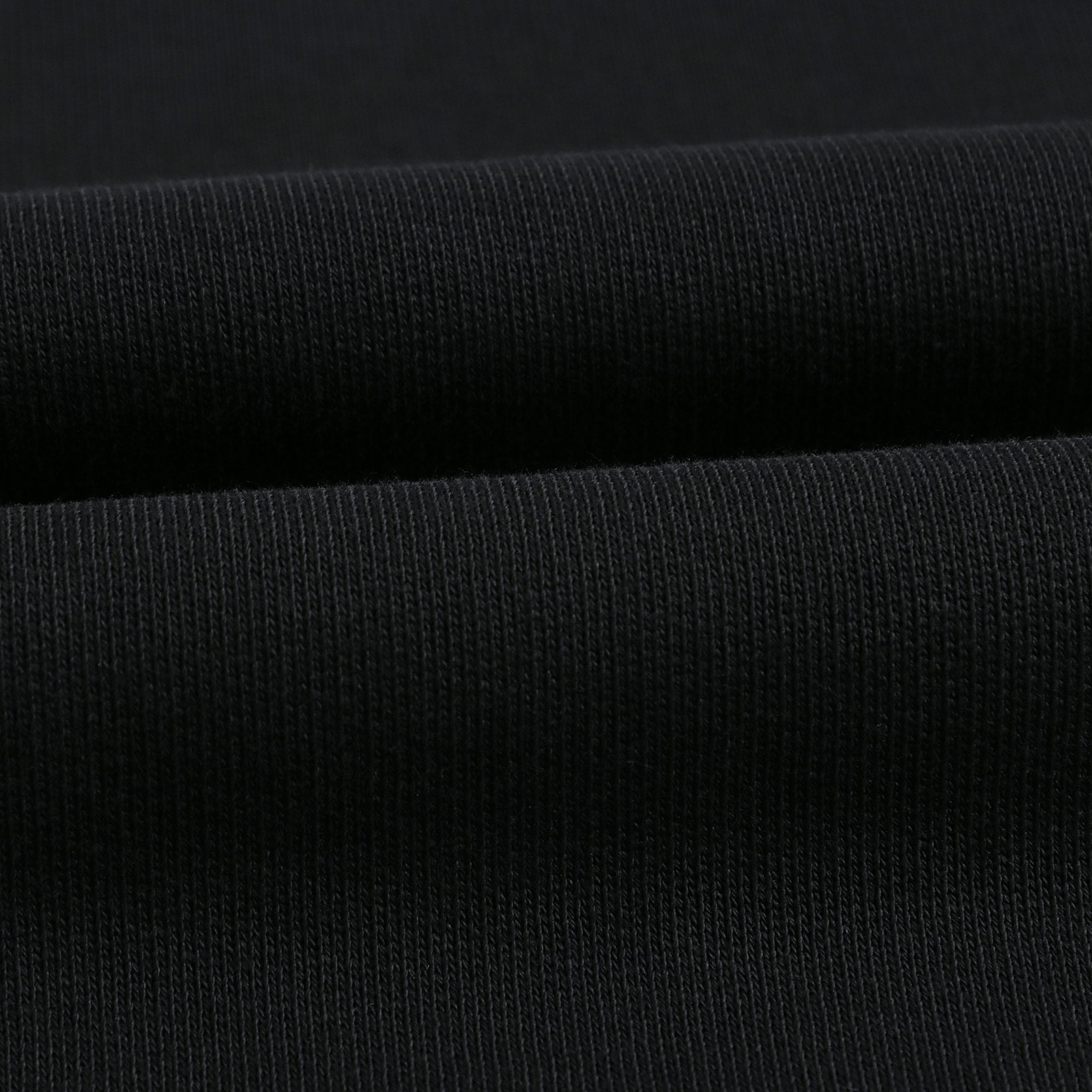 Boys & Girls Black Logo Cotton Sweatshirt