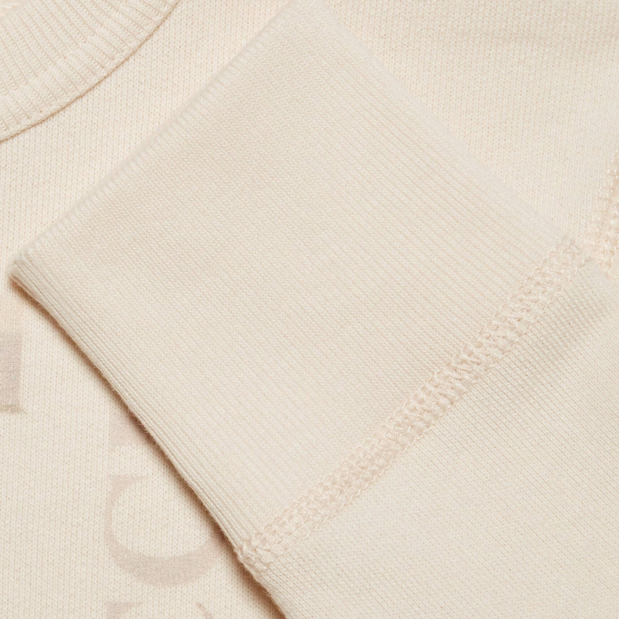 Boys White Printed Cotton Sweatshirt