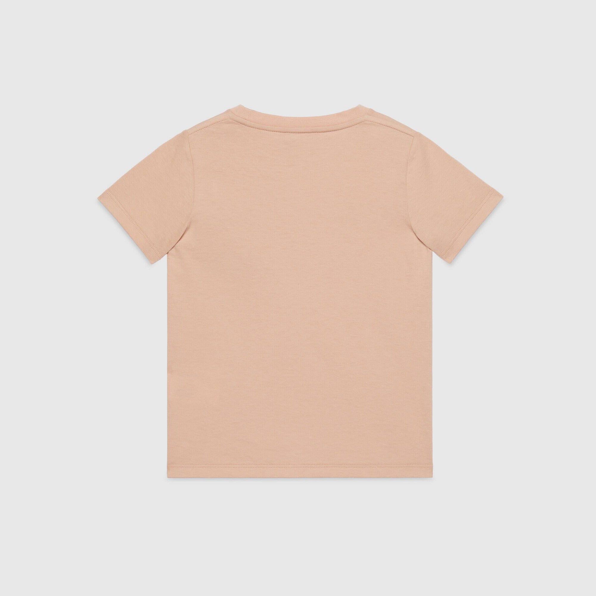 Girls Pink Logo Cotton T-Shirt