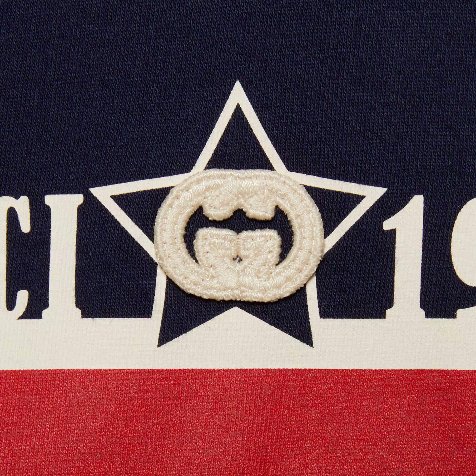 Baby Boys Navy Logo Cotton T-Shirt