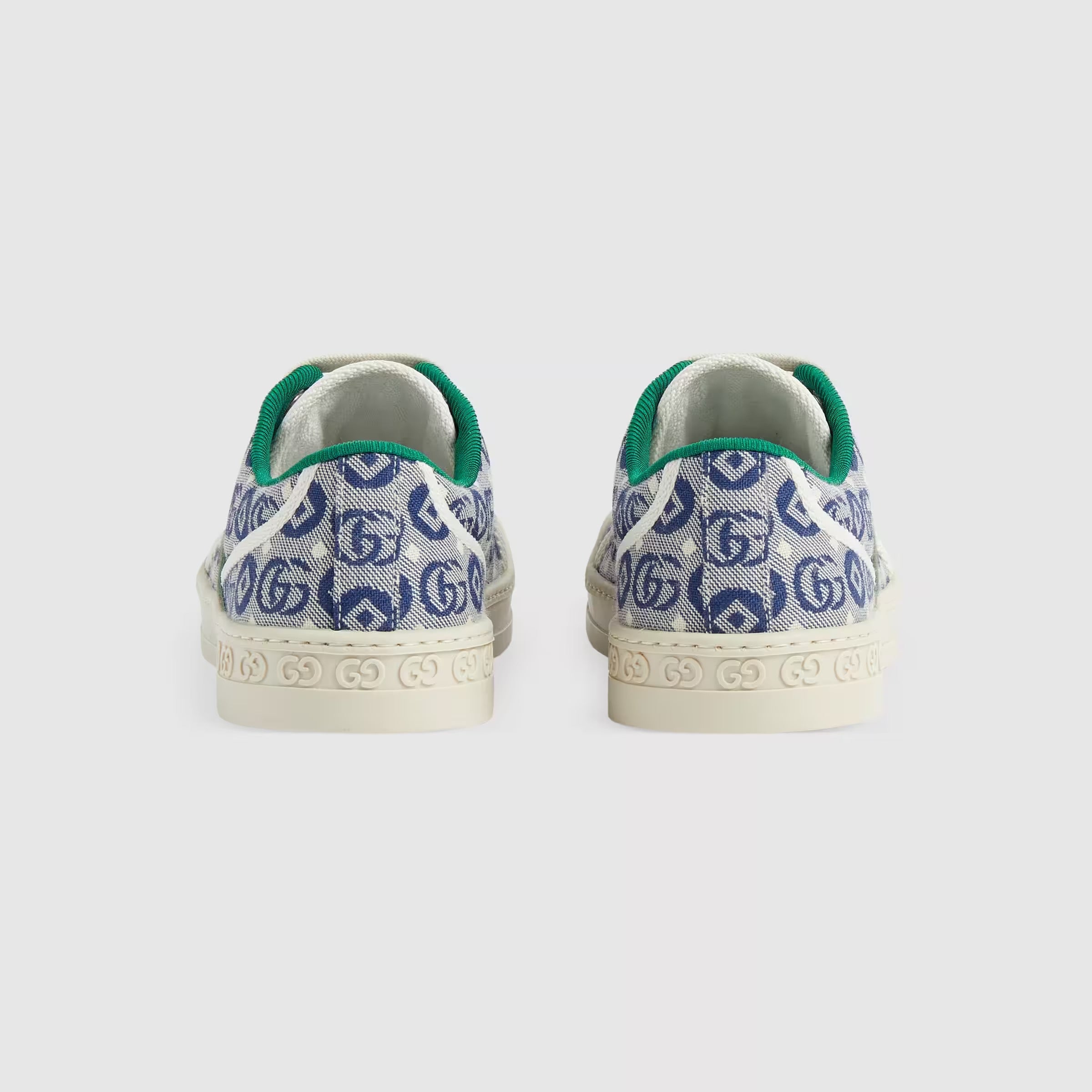 Boys & Girls Blue GG Canvas Shoes