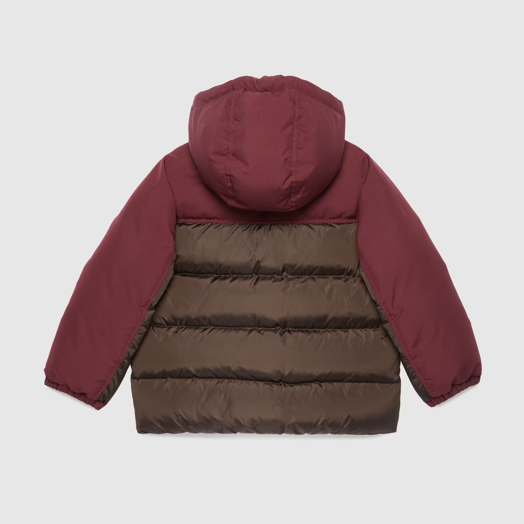 Boys & Girls Wine Red Padded Down Jacket
