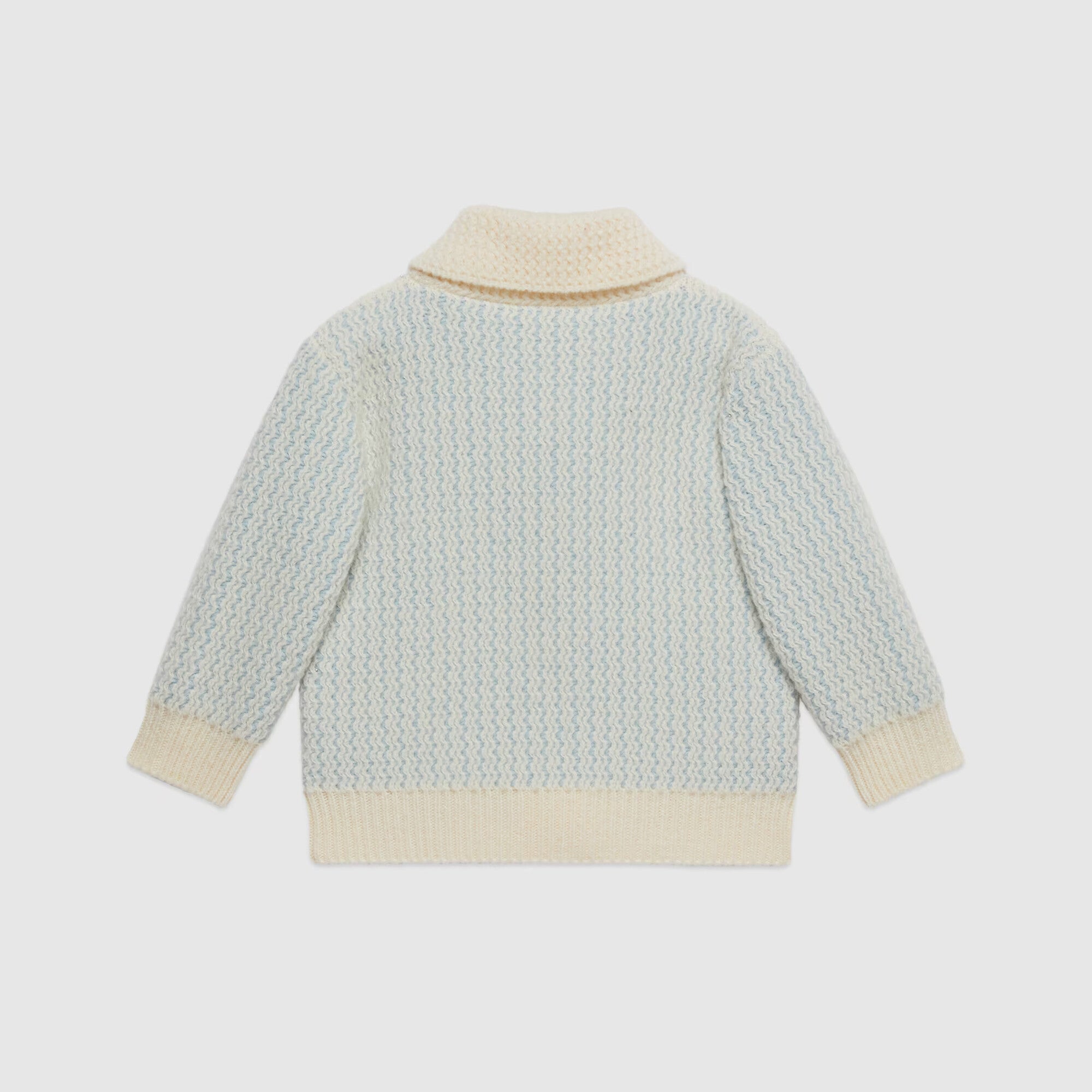 Baby Boys & Girls Light Blue Wool Sweater
